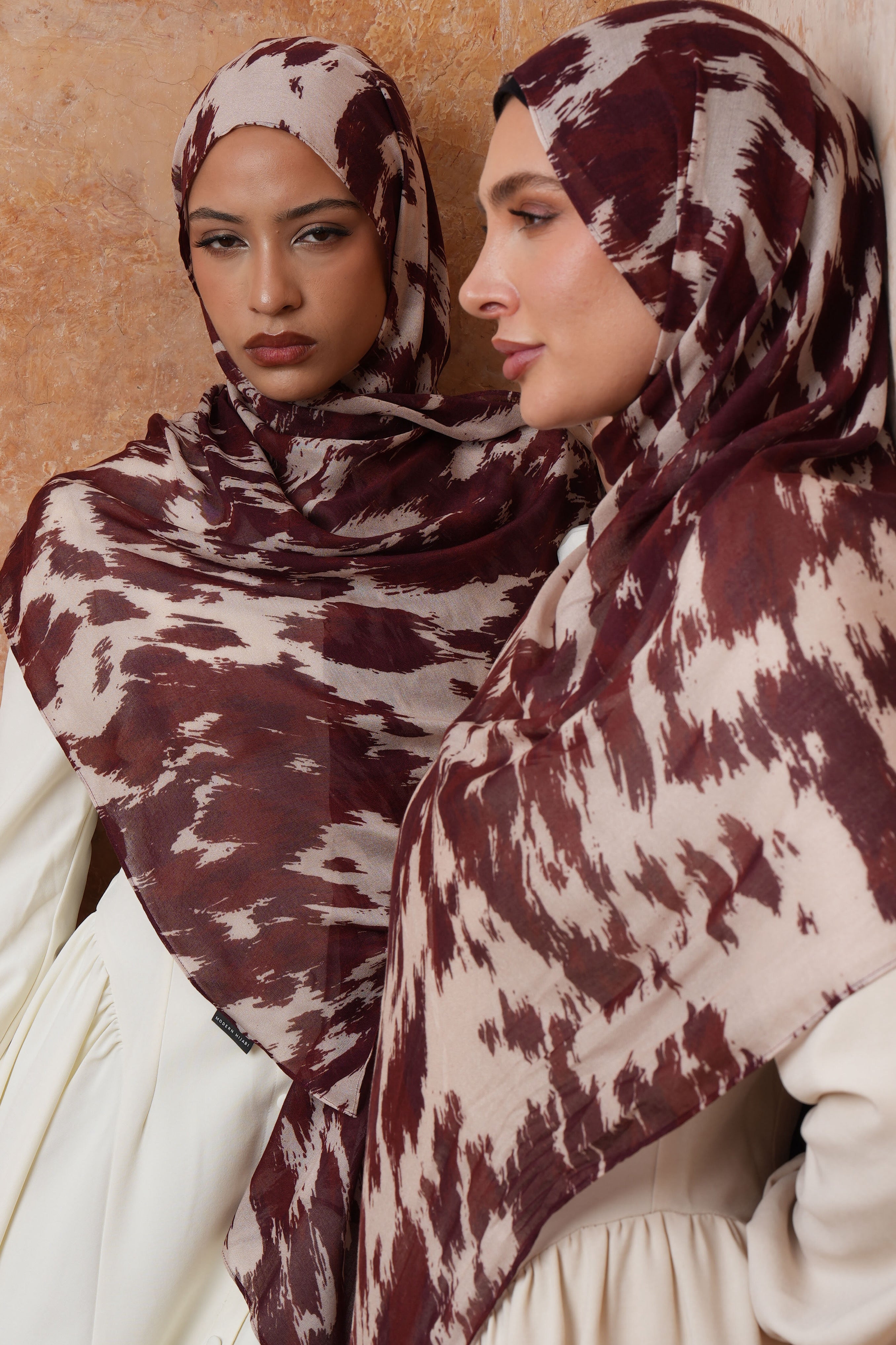 Printed Modal Hijab - Velour Hide - Modern Hijabi