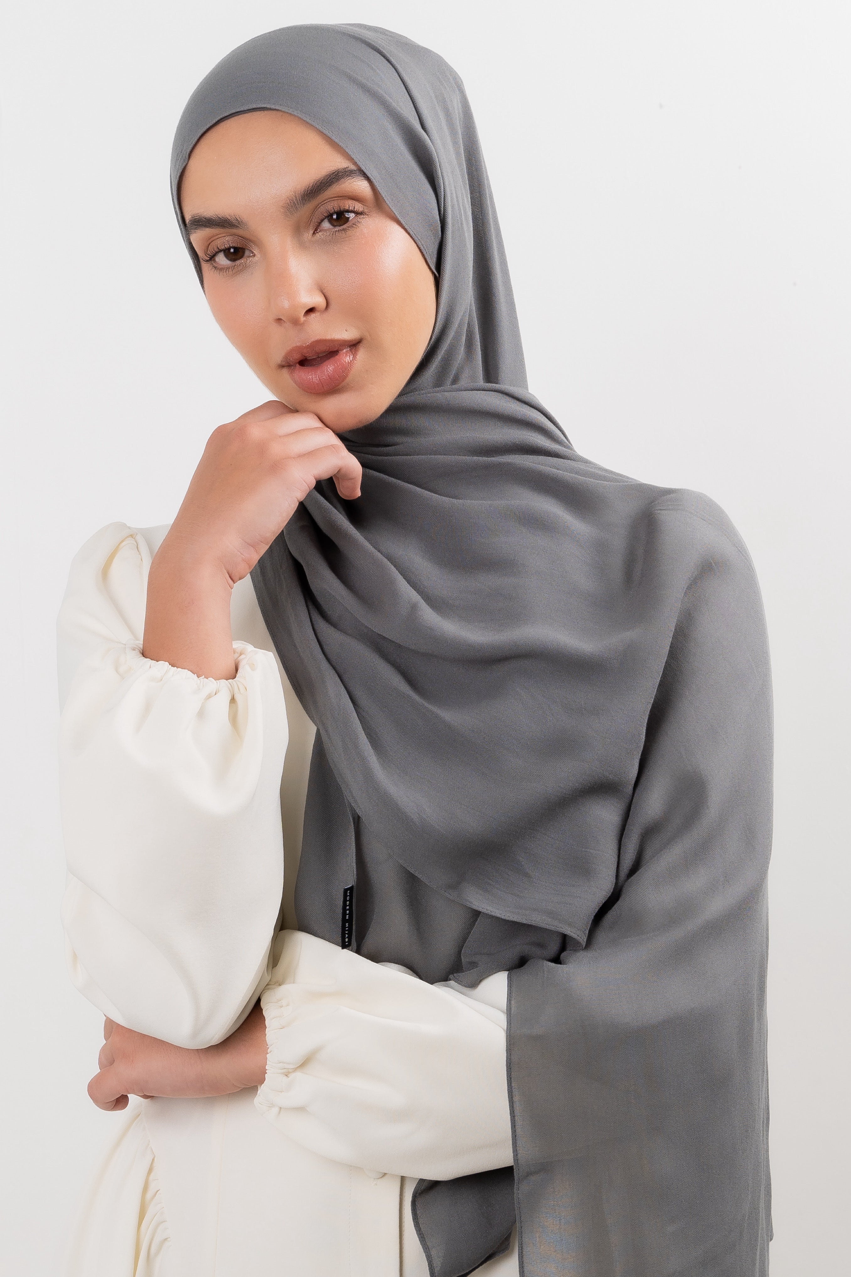 Modal Hijab Set - Smoke - Modern Hijabi