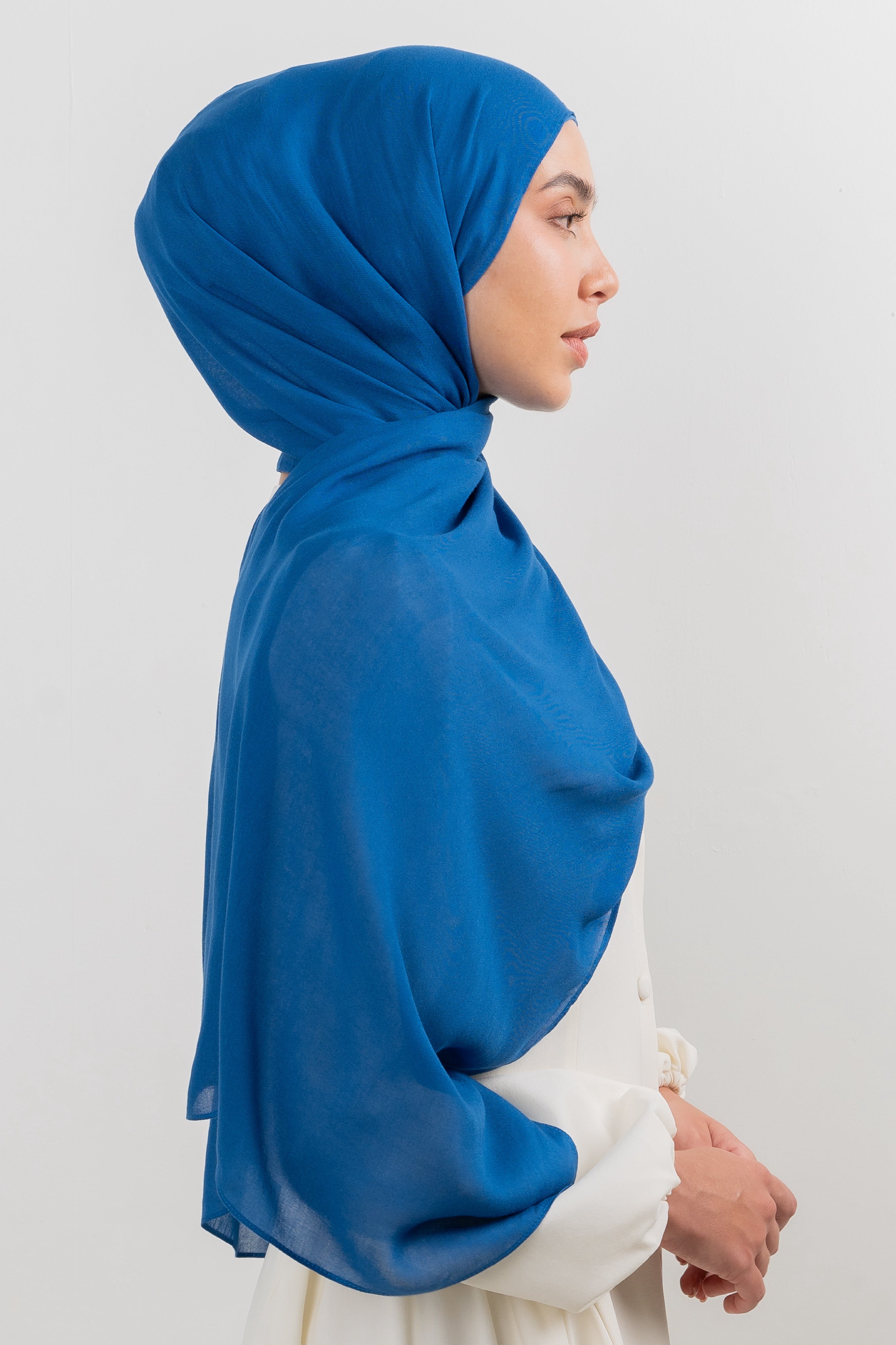 Modal Hijab Set - Ocean Blue - Modern Hijabi