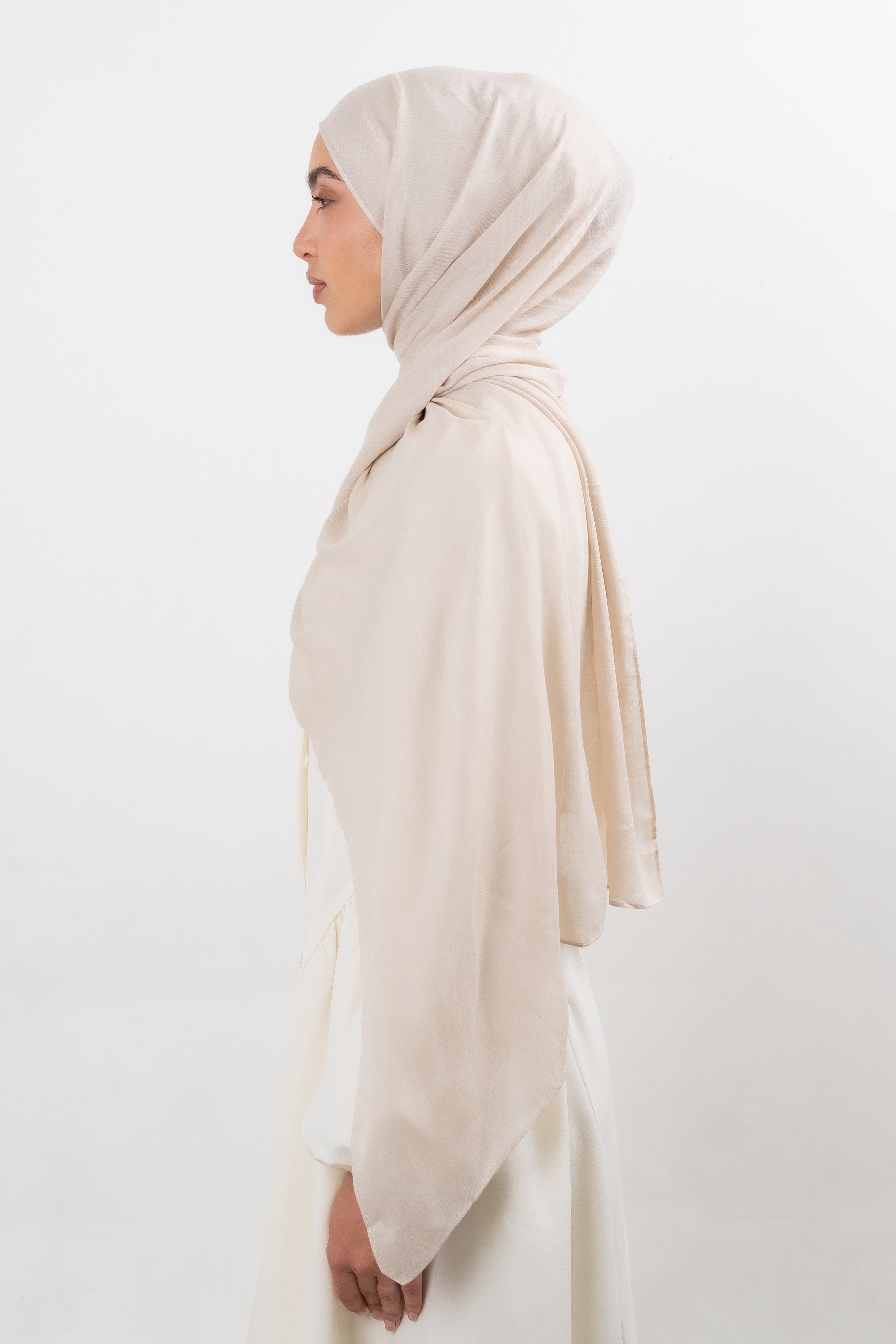 Modal Hijab Set - Nude - Modern Hijabi