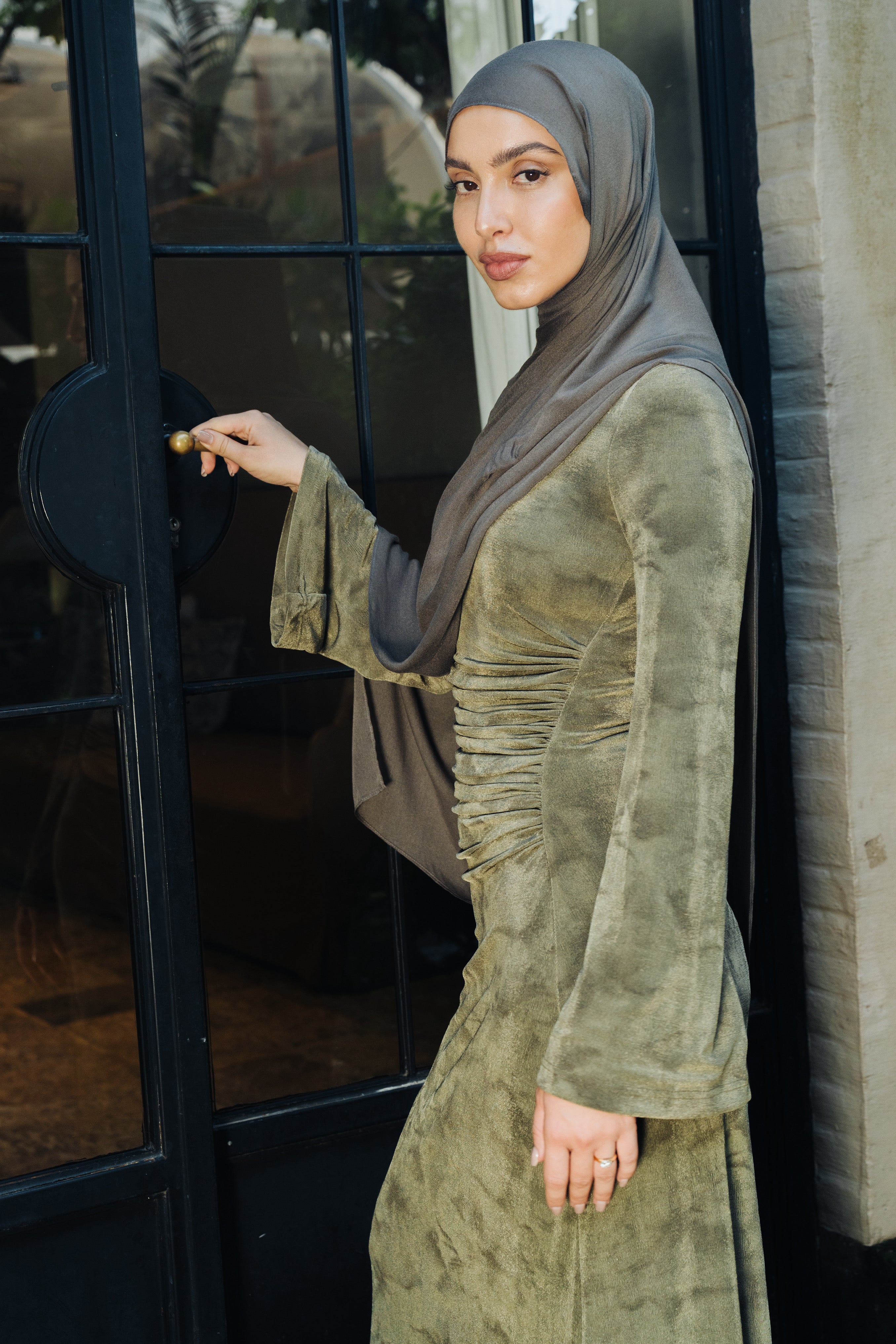 Hadeel Maxi - Green