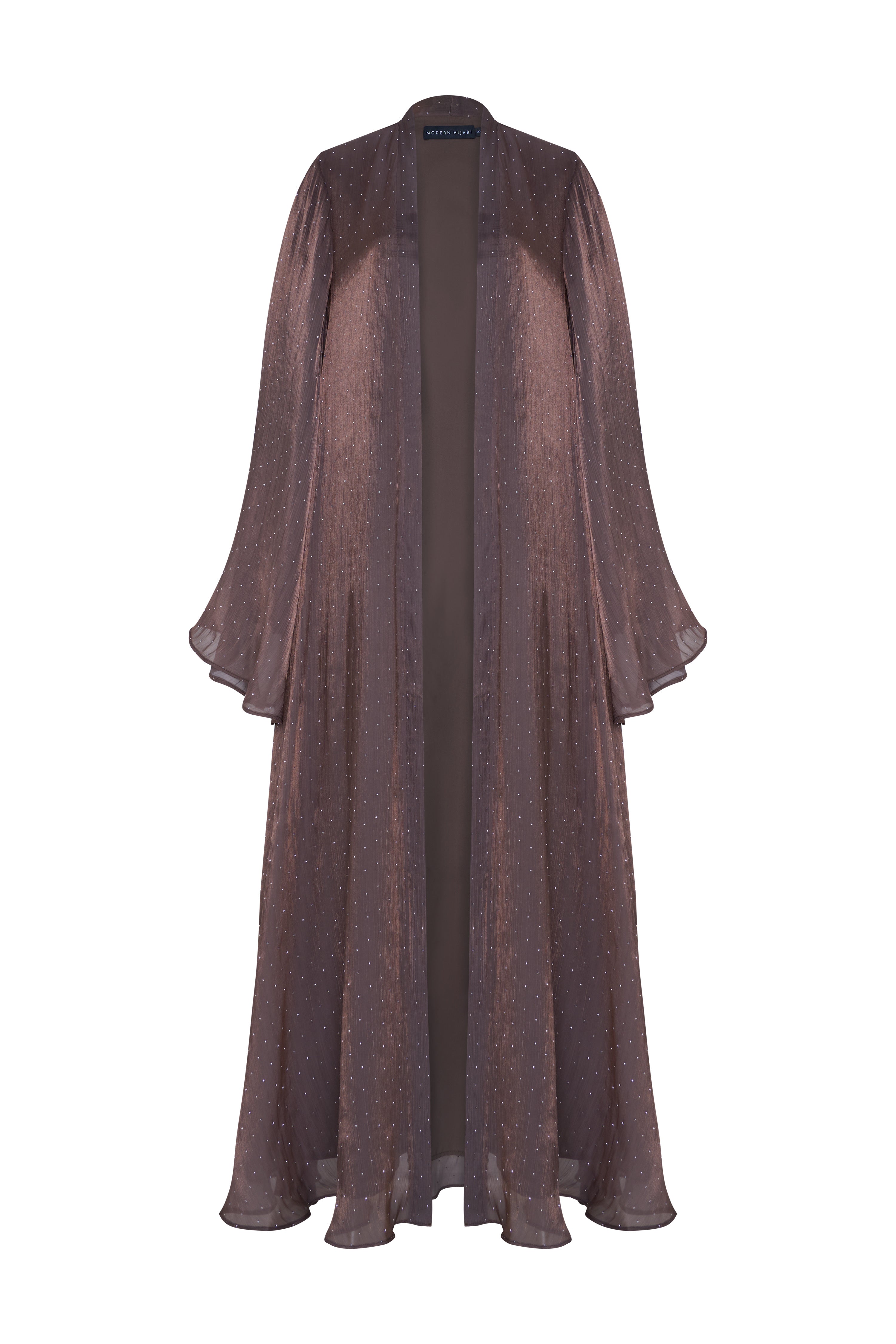 Luma Kimono Abaya Set - Truffle Glow