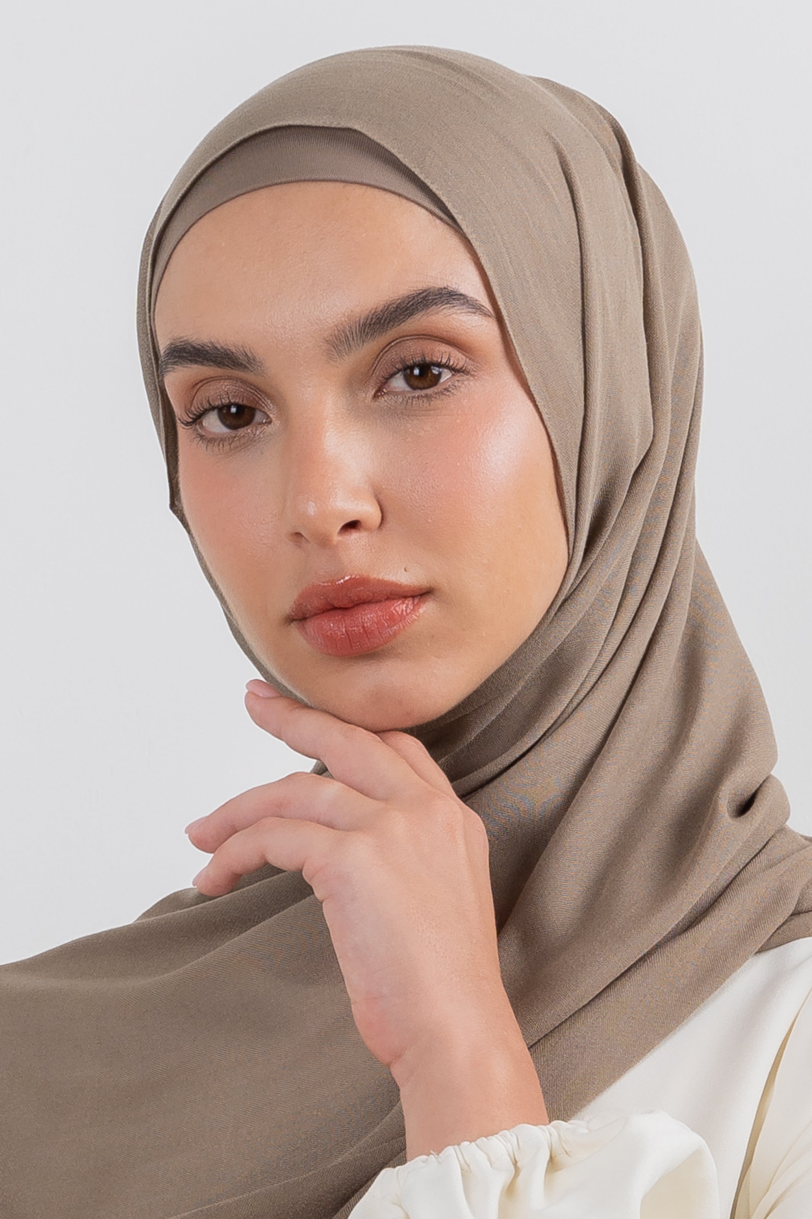 Modal Hijab Set - Bronze - Modern Hijabi