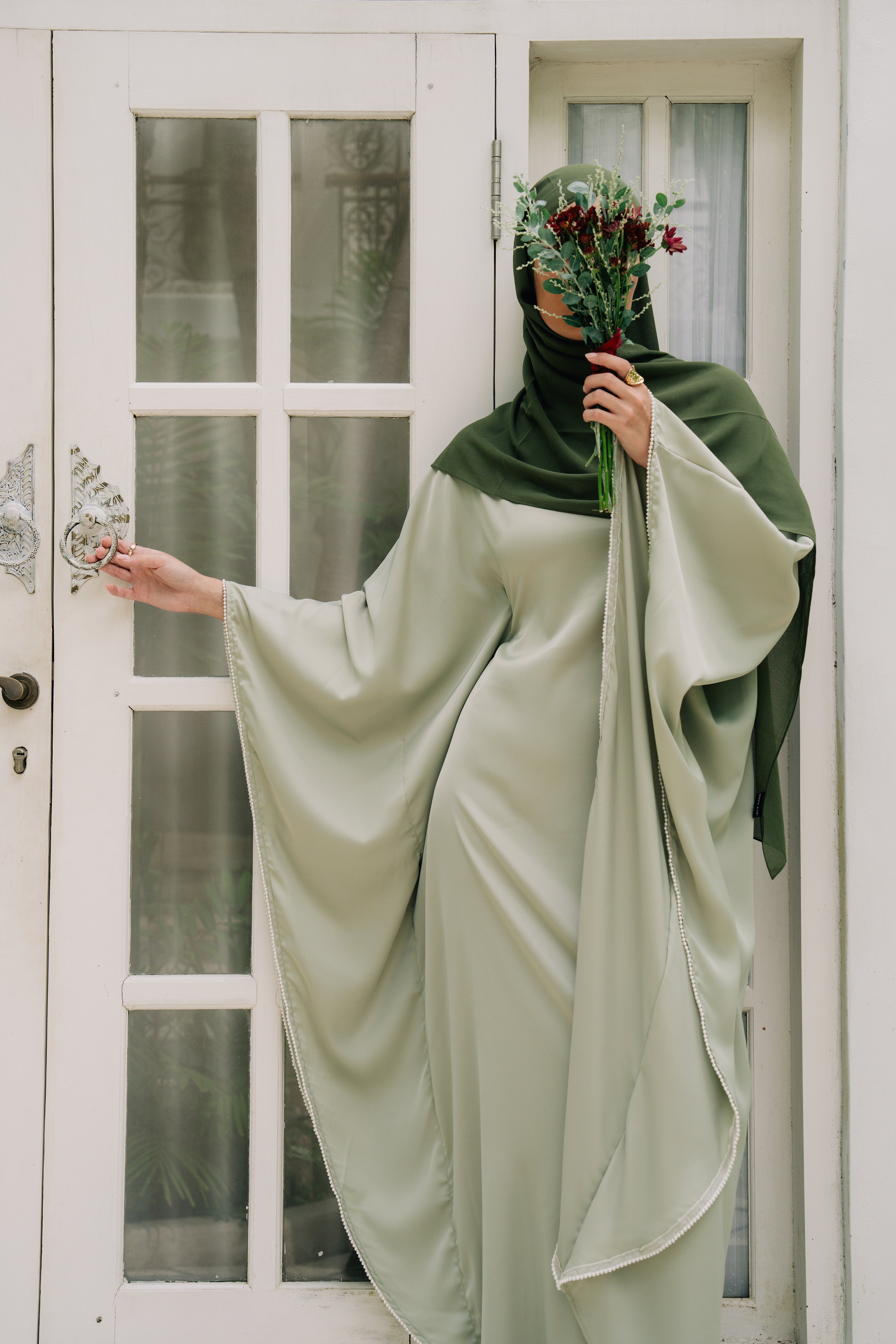 Zariah Kaftan - Sage Green