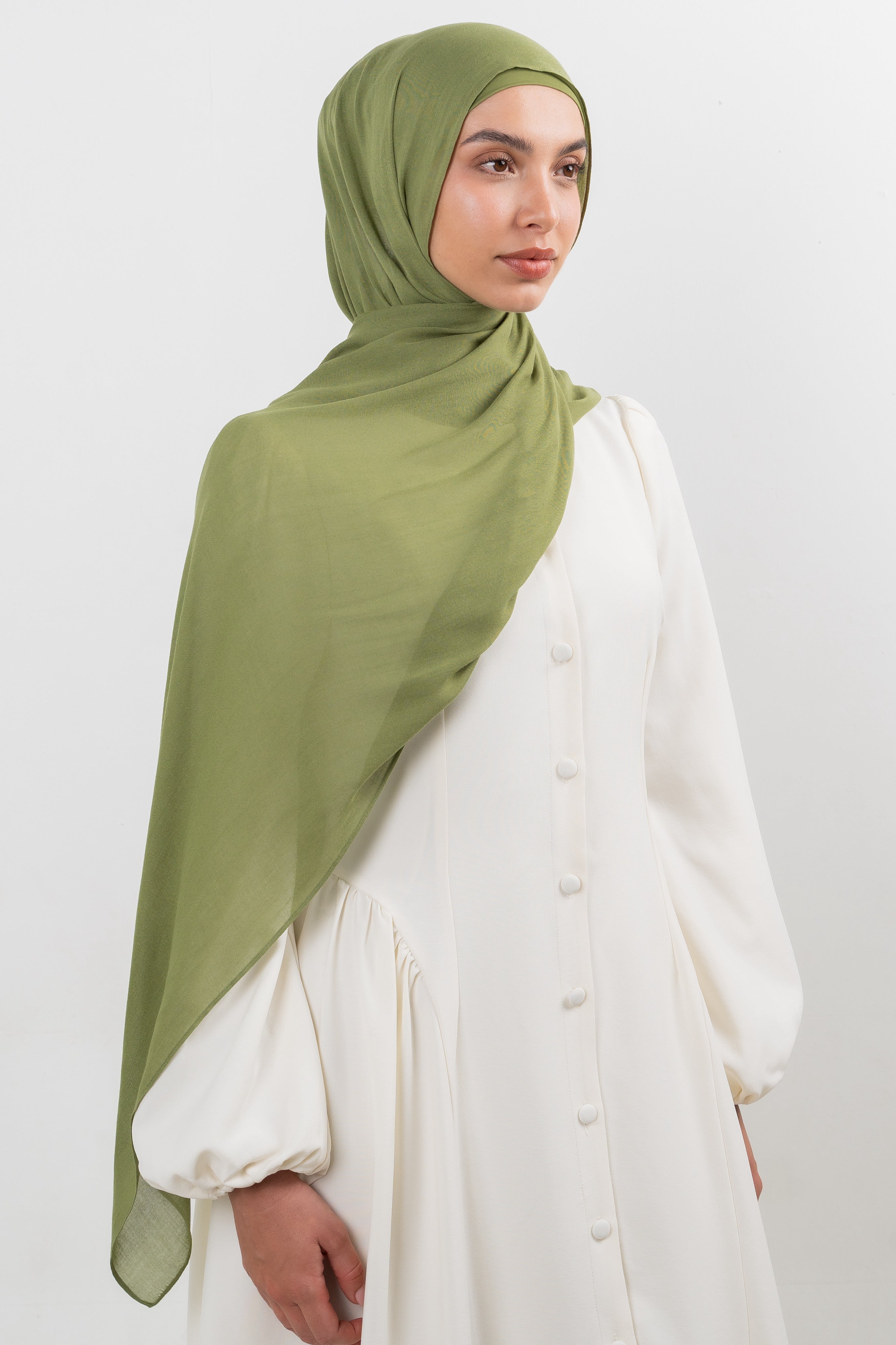 Modal Hijab Set - Matcha - Modern Hijabi