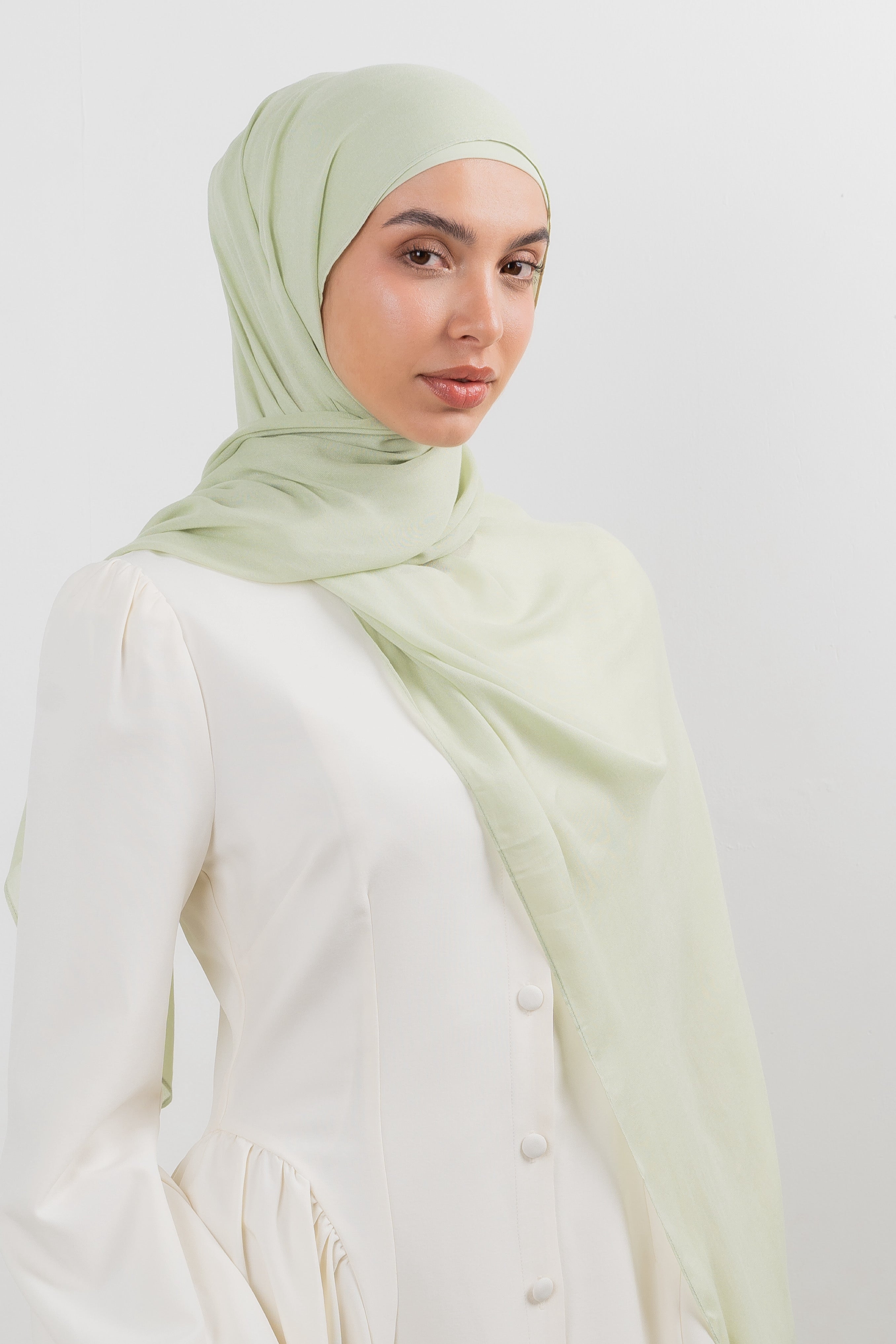 Modal Hijab Set - Chaldean Green - Modern Hijabi