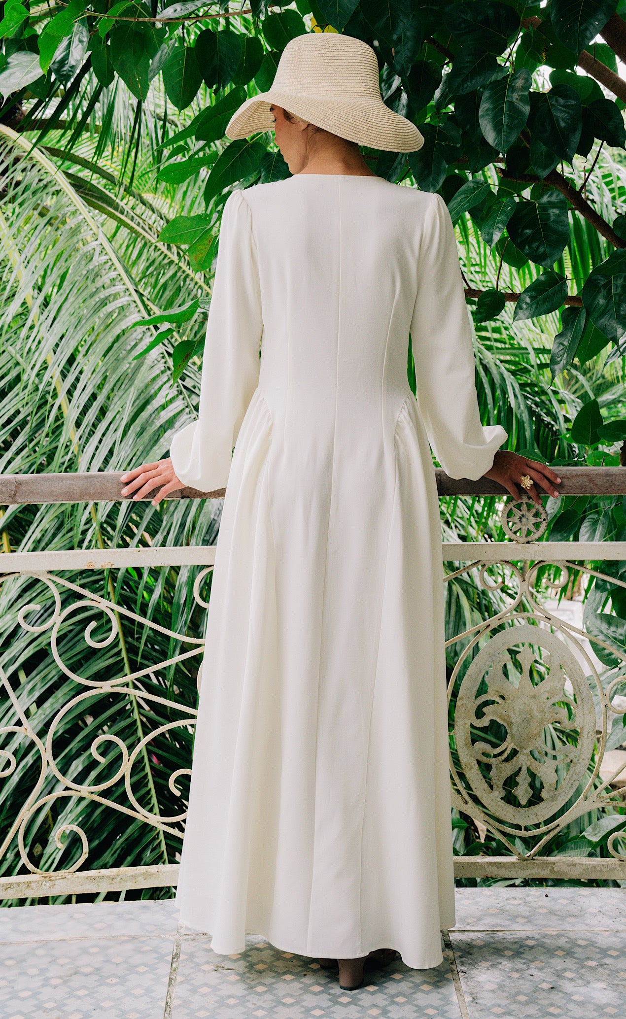 Salma Maxi Dress - Moonstone