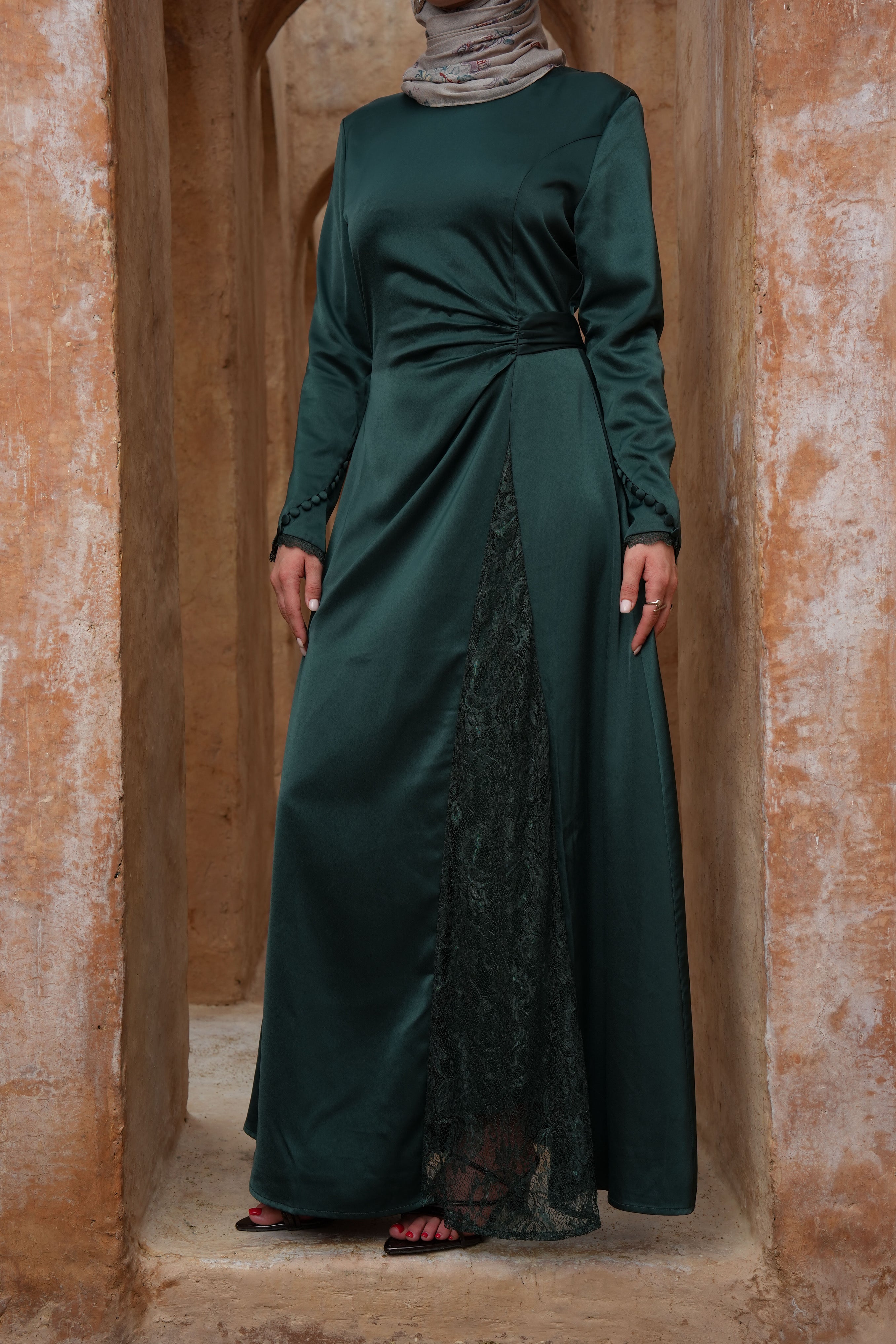 Aylana Lace - Forest - Modern Hijabi