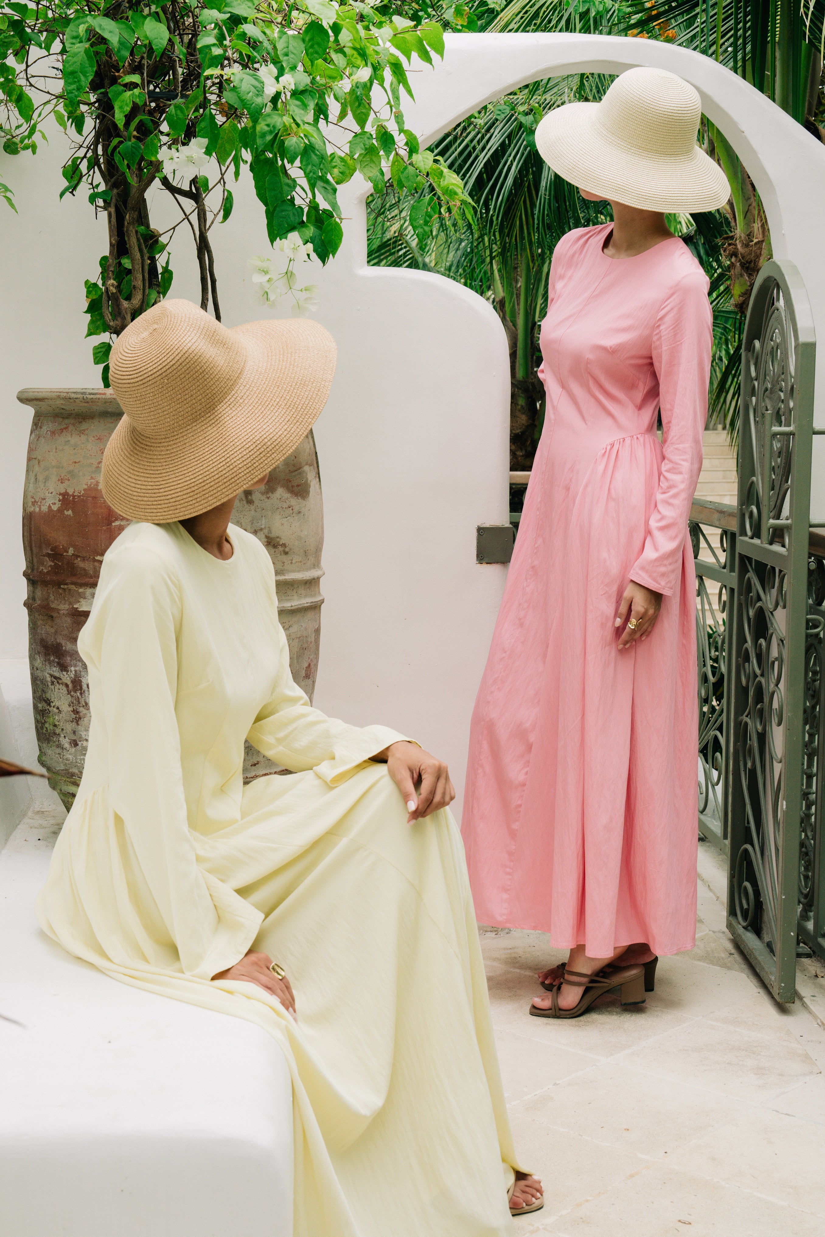 Safiya Maxi Dress - Petal Pink