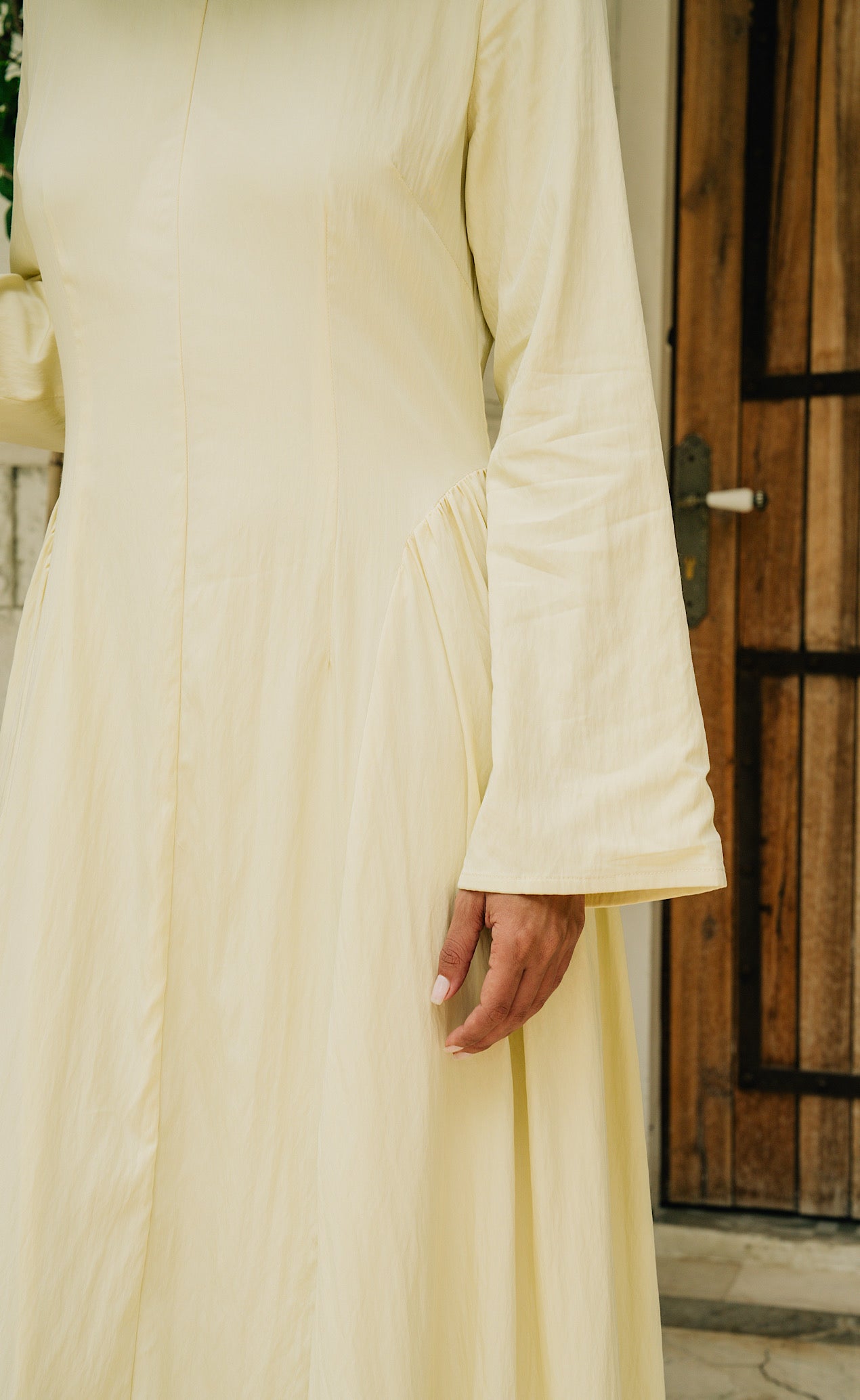 Safiya Maxi Dress - Buttercream