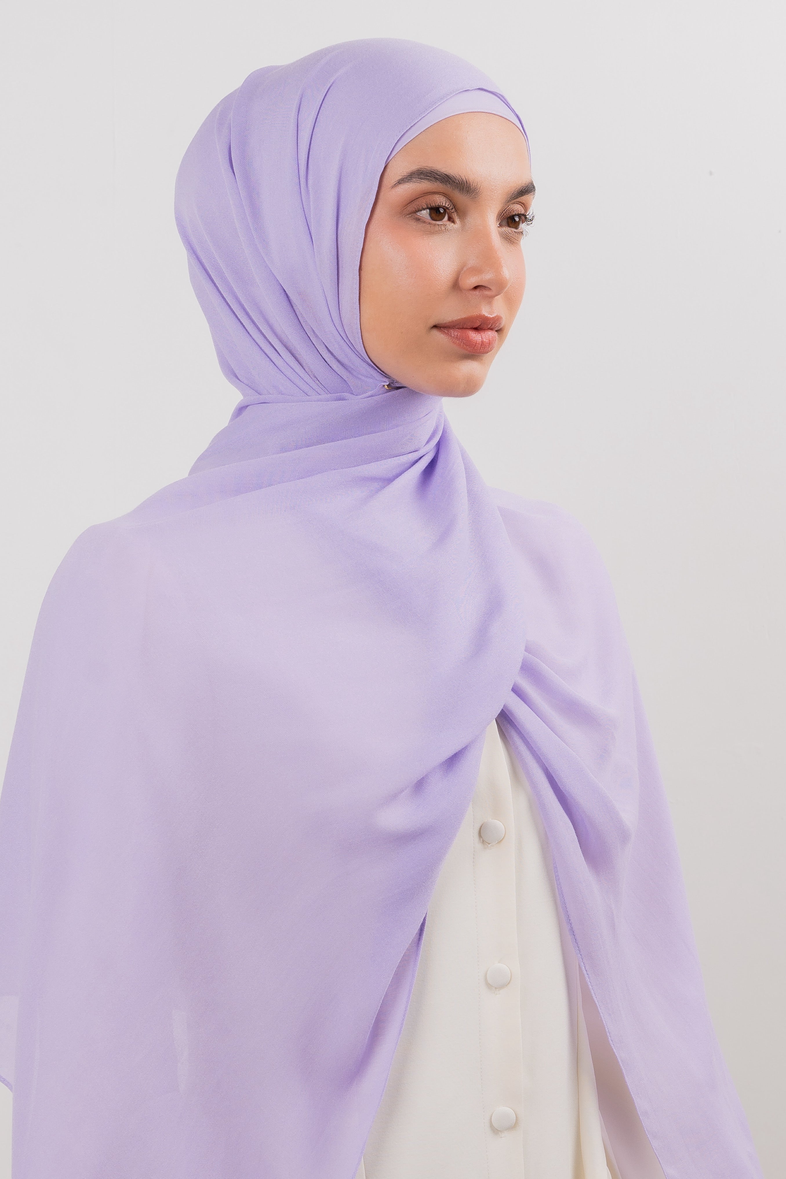 Modal Hijab Set - Lilac - Modern Hijabi