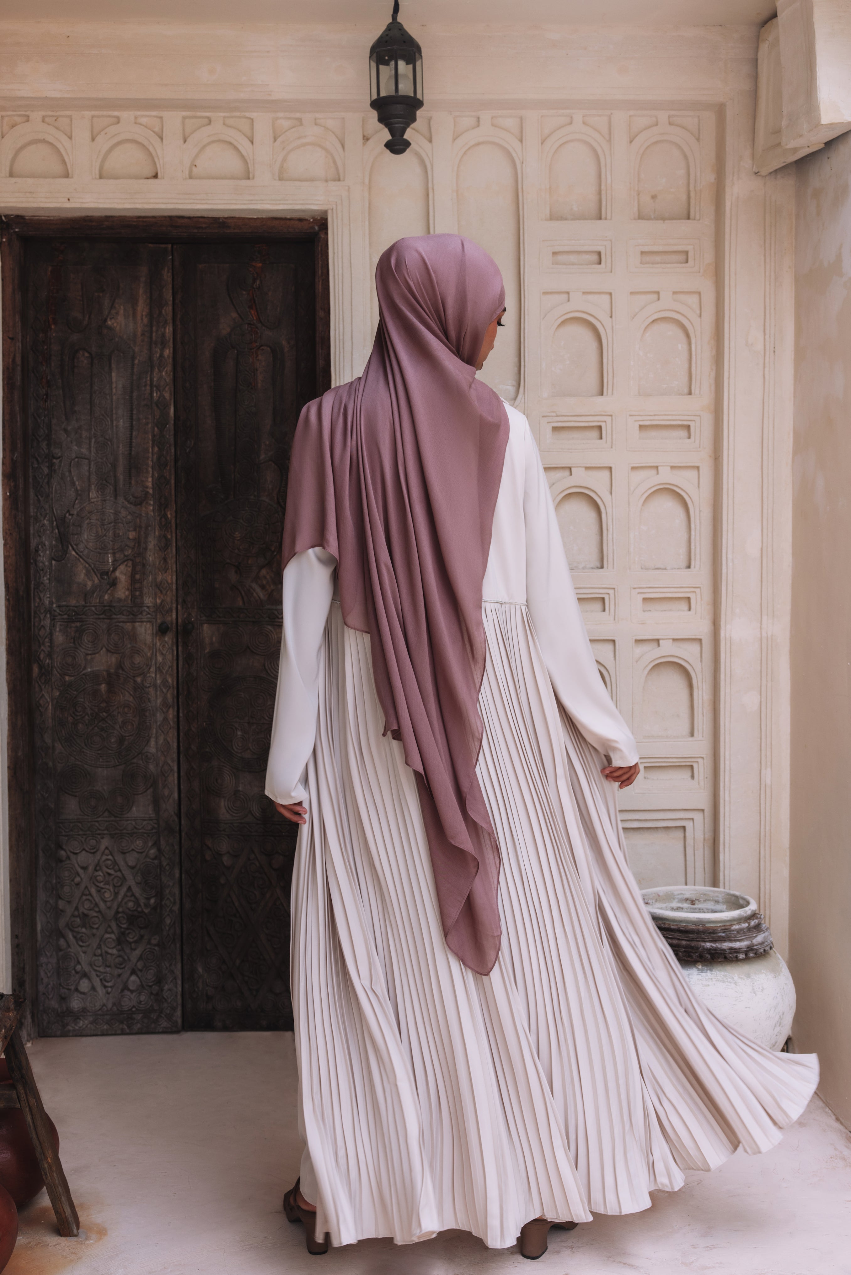 Layan Abaya Set - Neutral