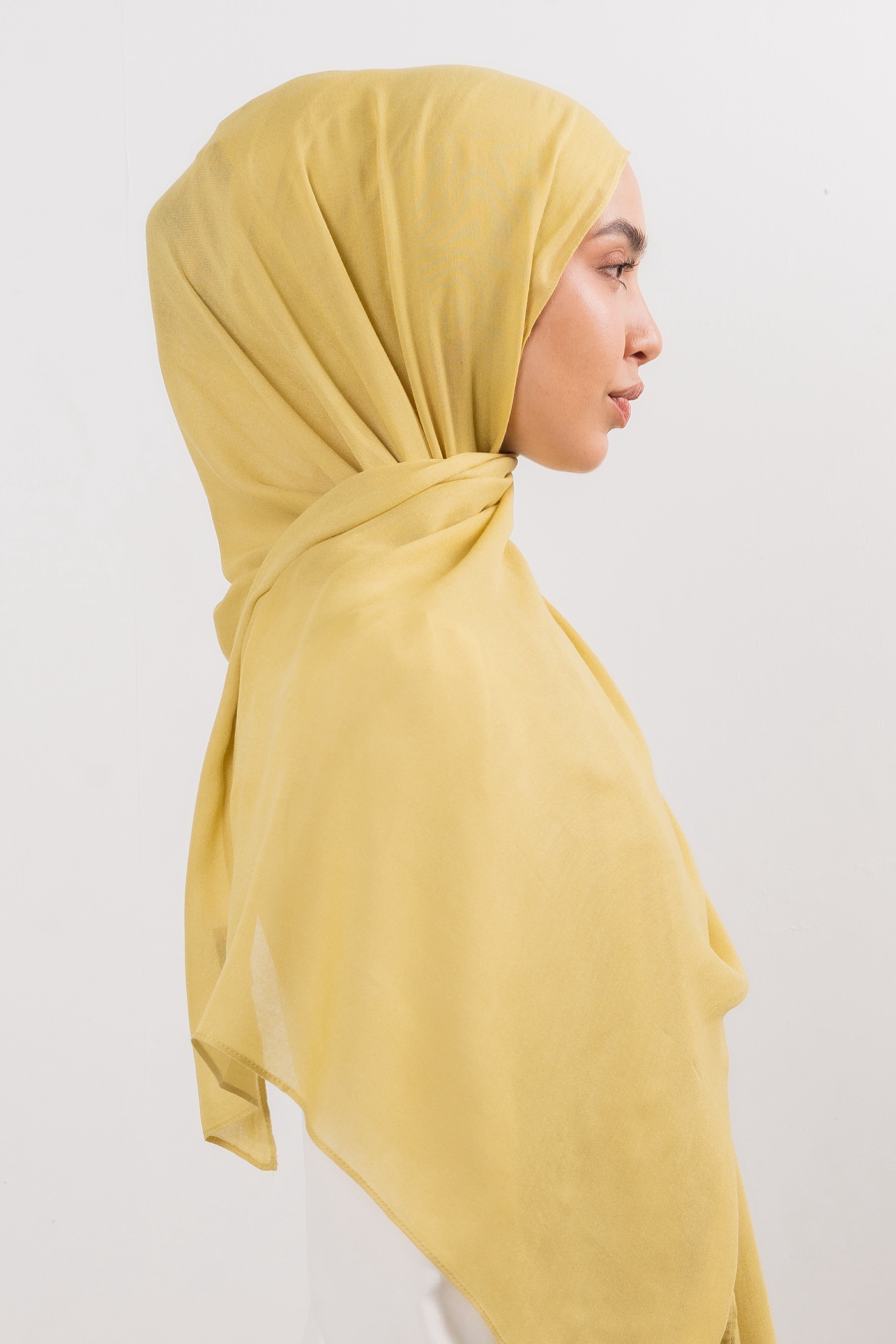 Modal Hijab Set - Golden Green - Modern Hijabi