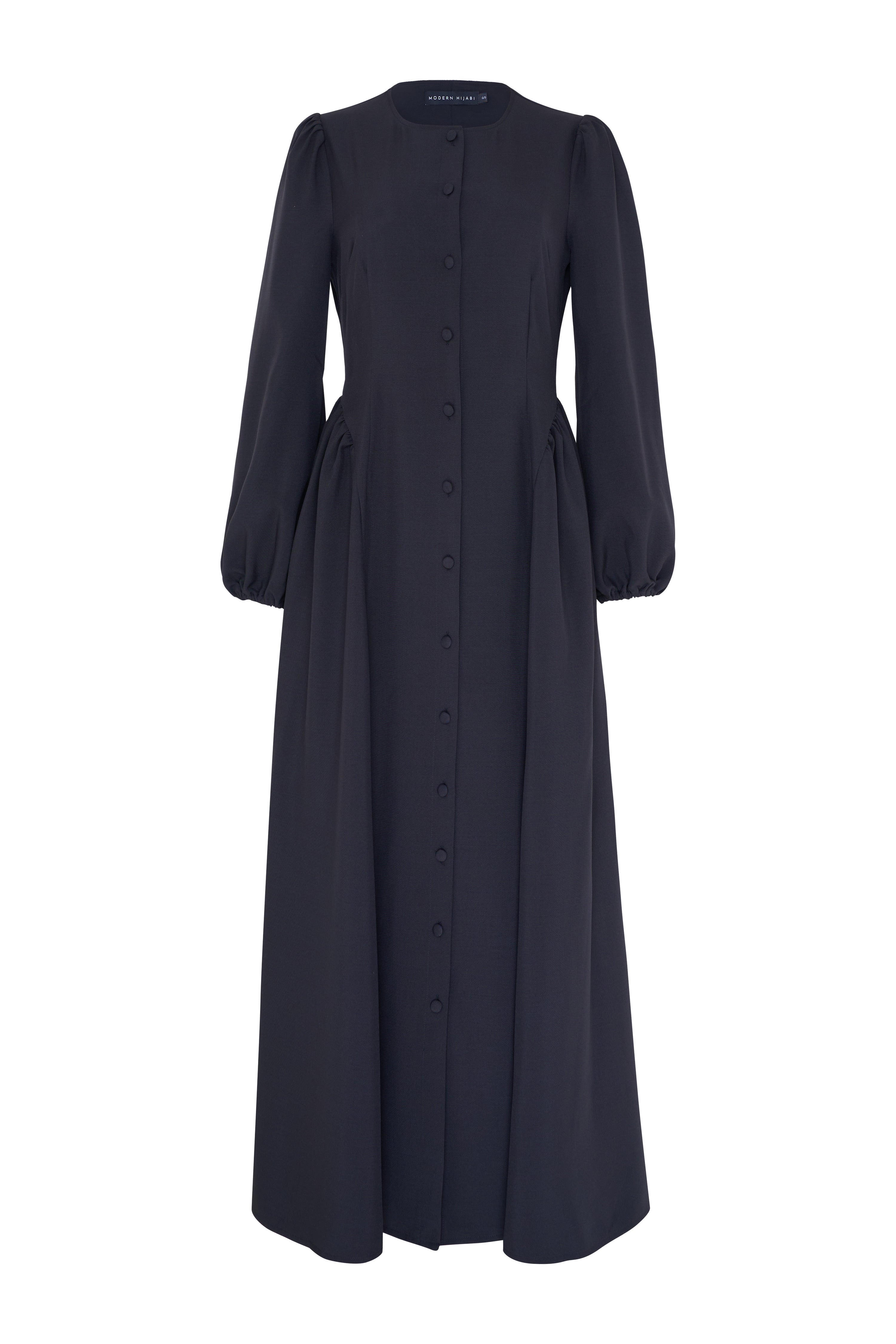 Salma Maxi Dress - Onyx