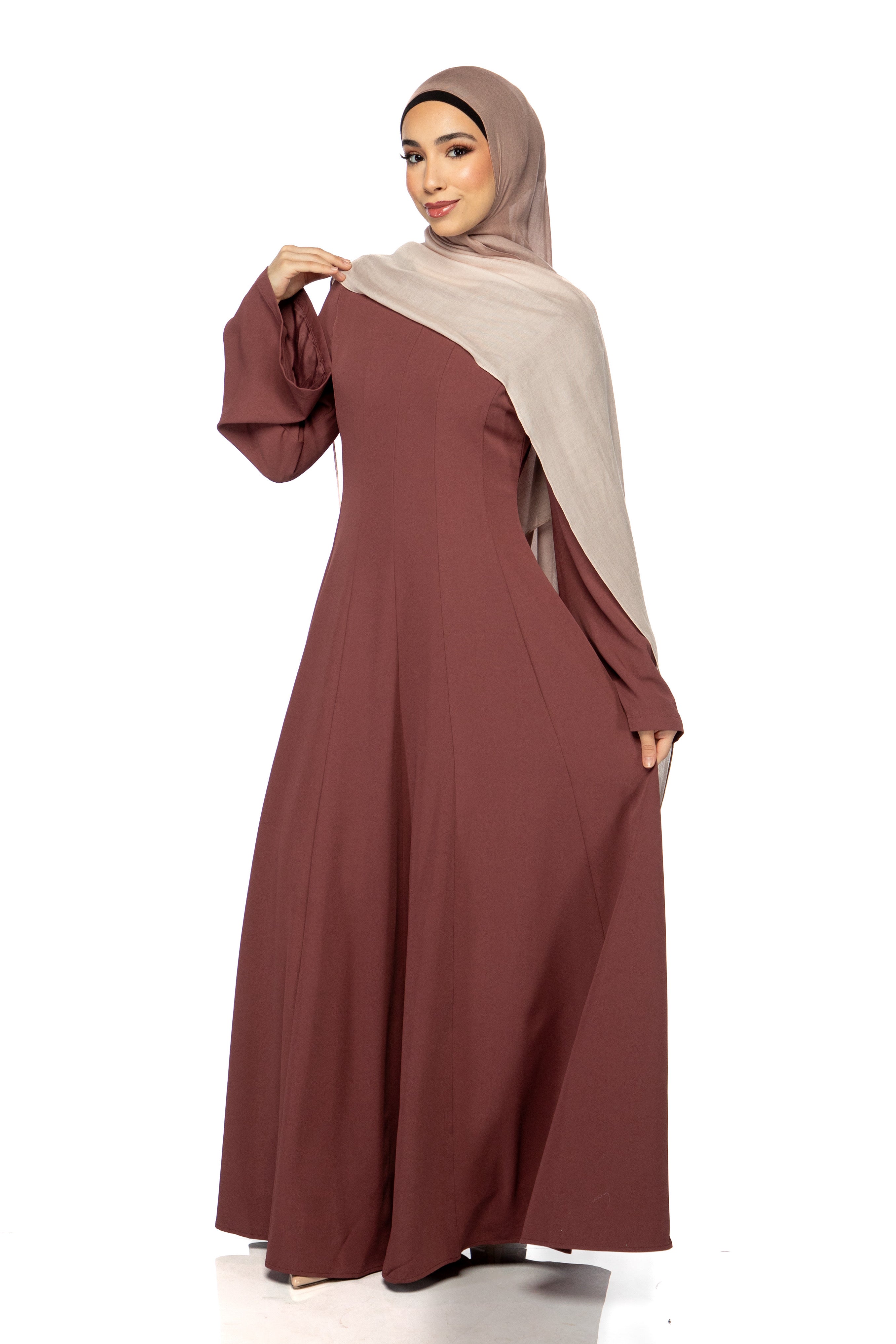 Celine Dress - Mauve - Modern Hijabi