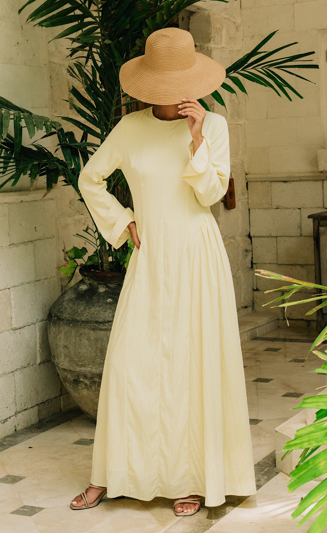 Safiya Maxi Dress - Buttercream