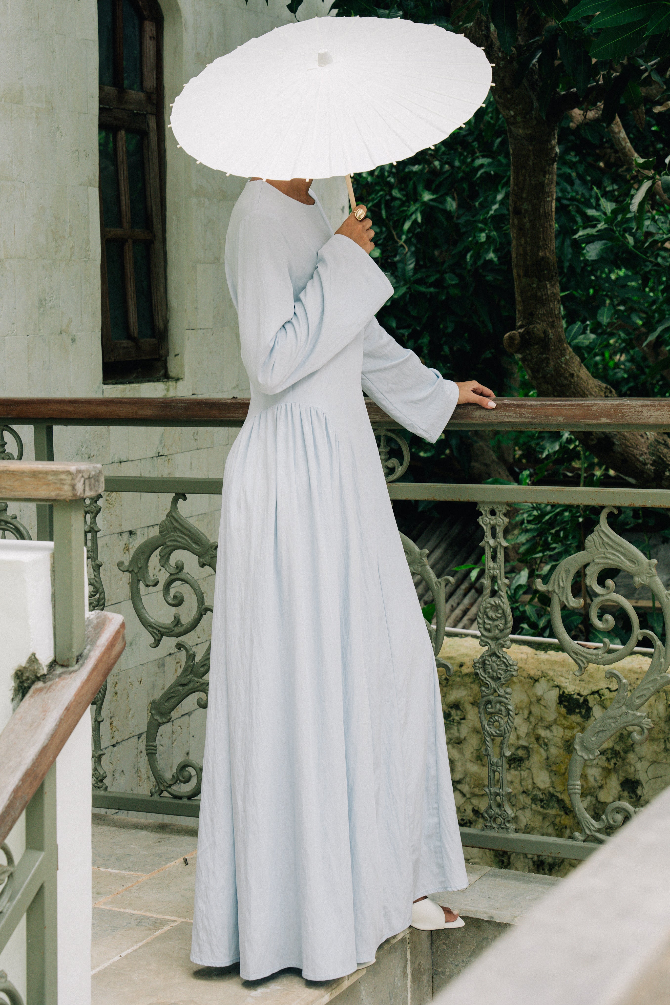 Safiya Maxi Dress - Baby Blue
