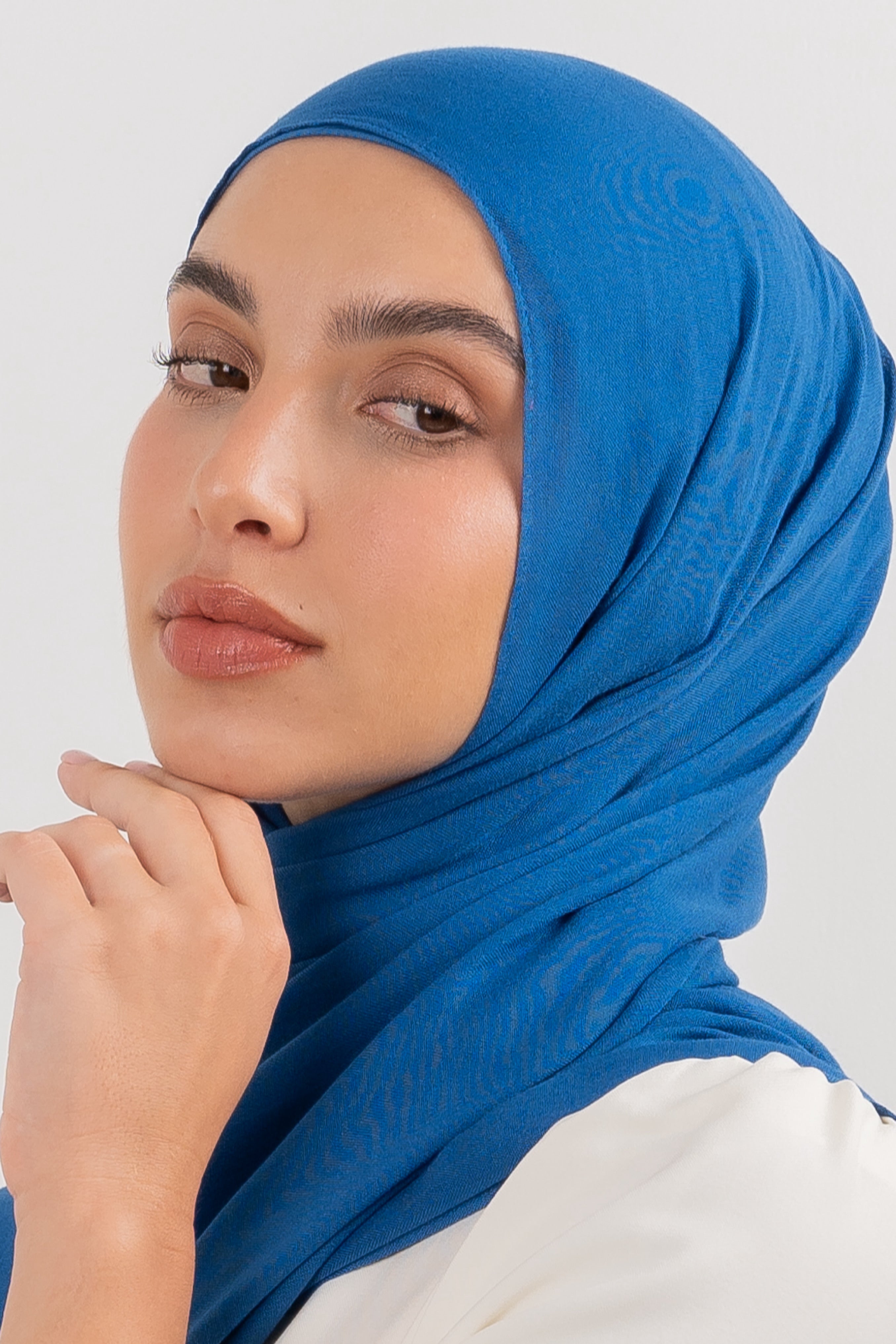 Modal Hijab Set - Ocean Blue - Modern Hijabi