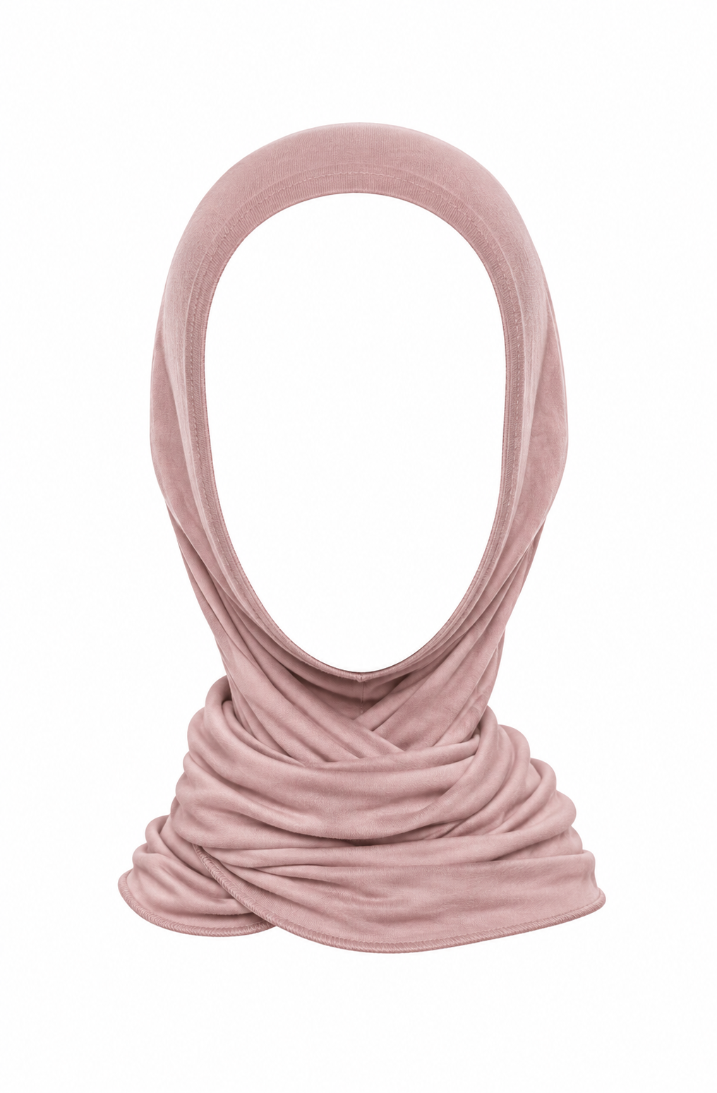 Bamboo Jersey Wrap Set- Dusty Pink
