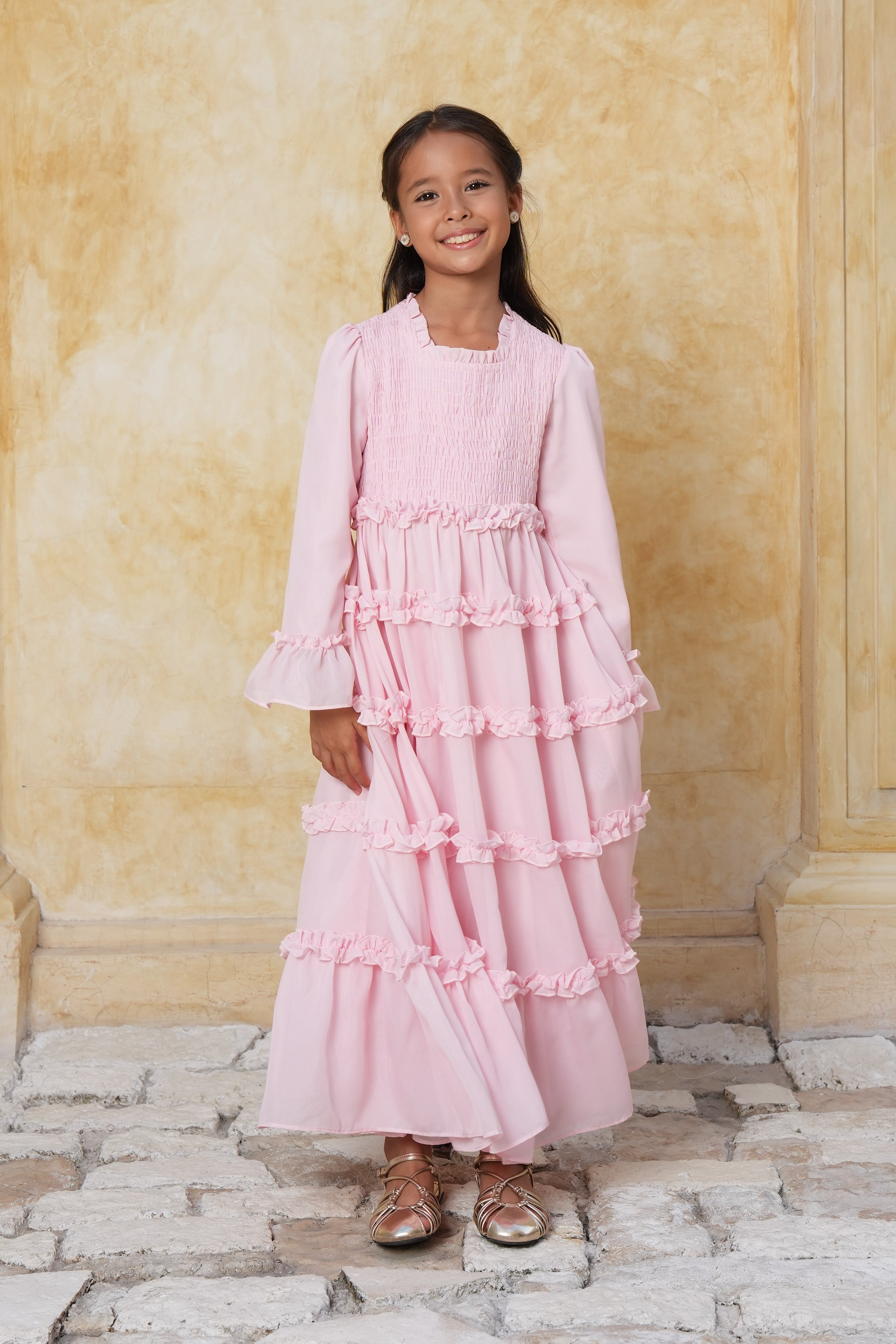 Girls Arabella Dress - Rosily