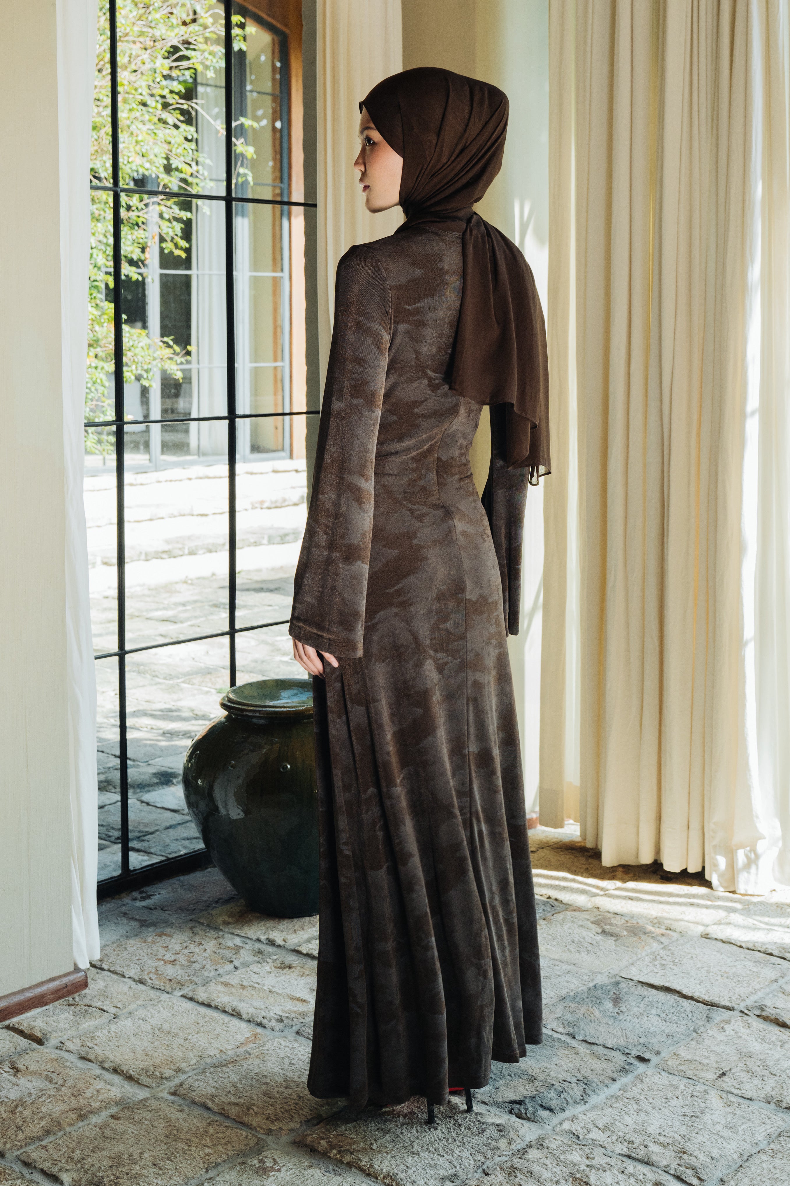 Hadeel Maxi - Brown
