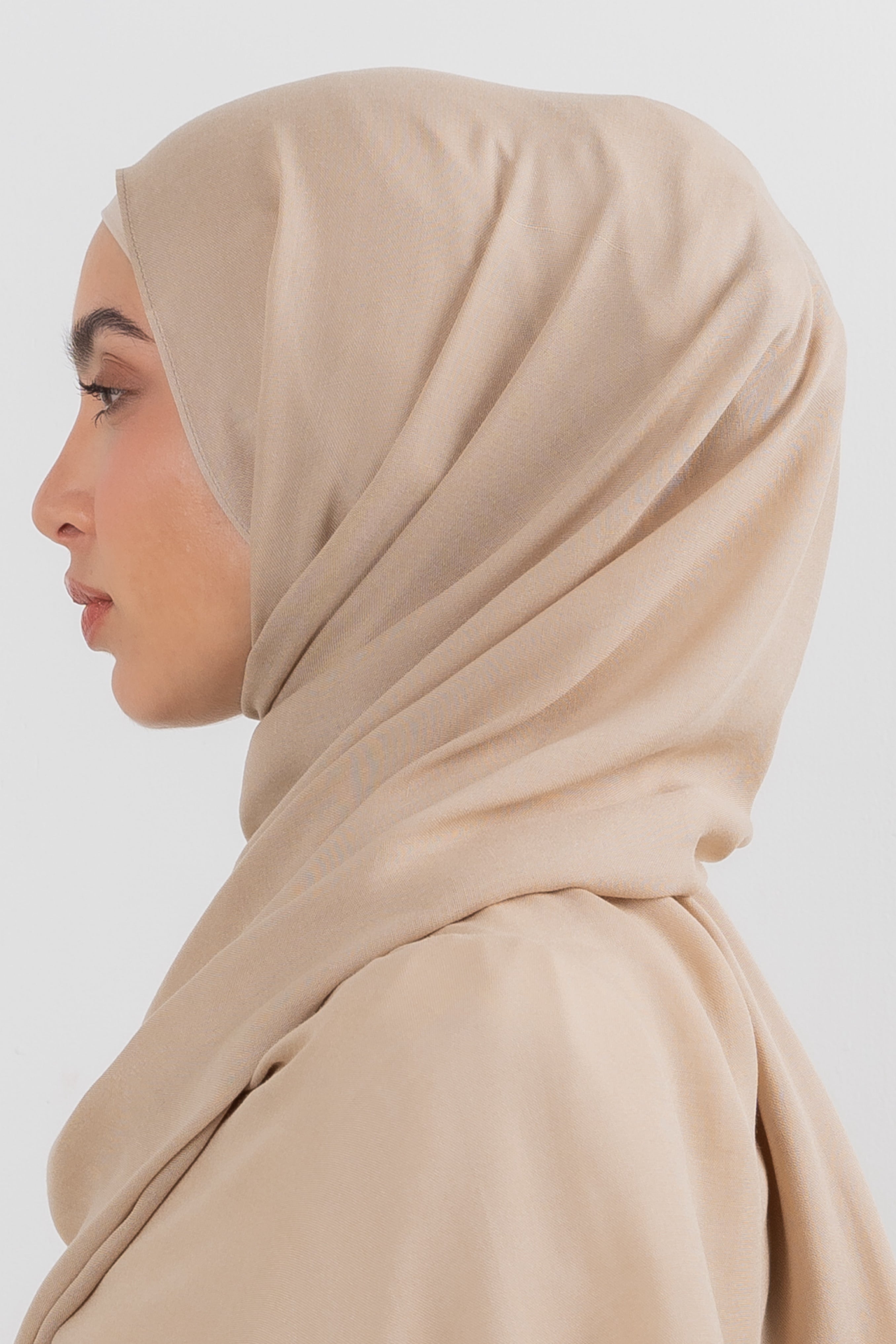 Modal Hijab Set - Sand - Modern Hijabi