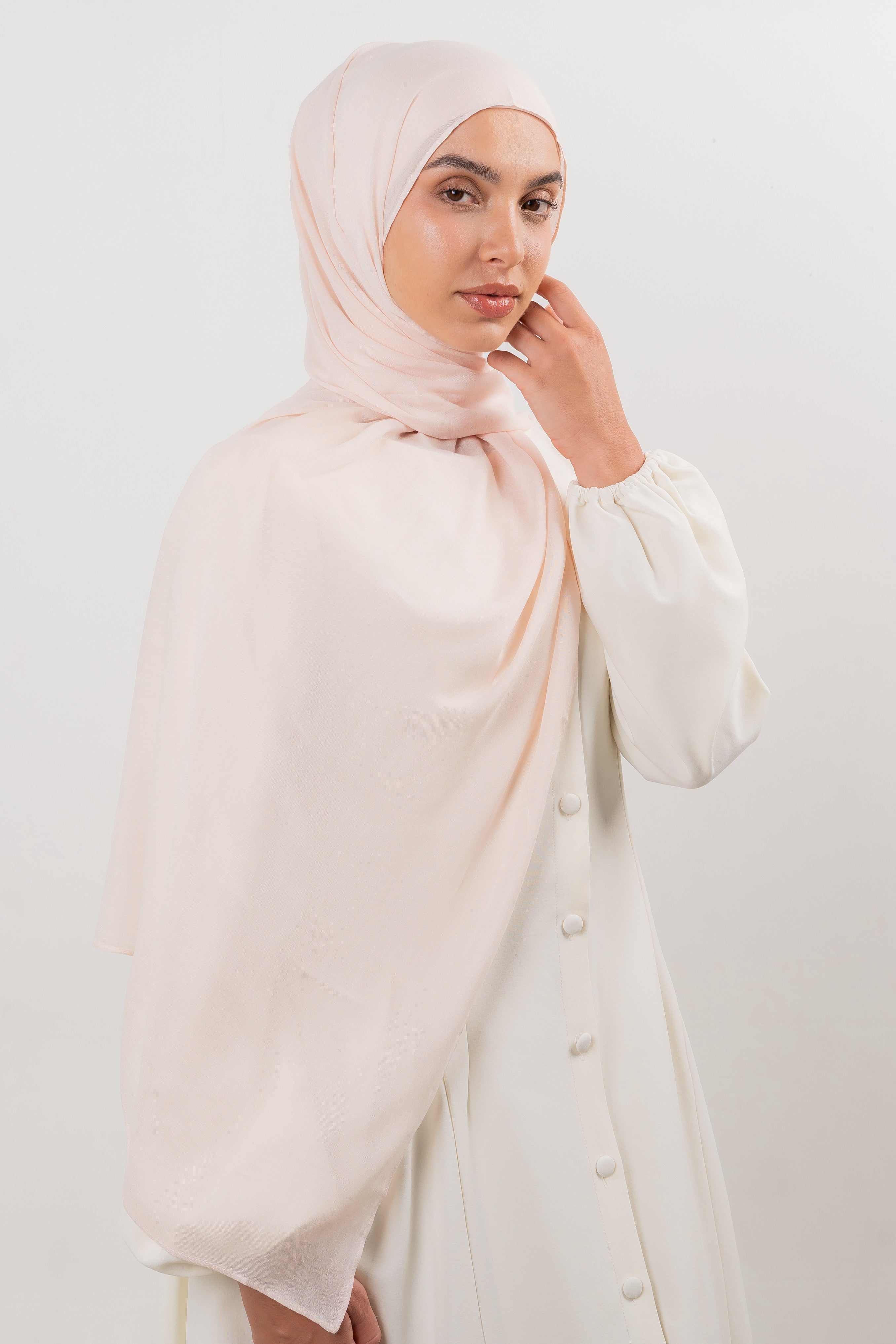 Modal Hijab Set - Pink Gecko - Modern Hijabi