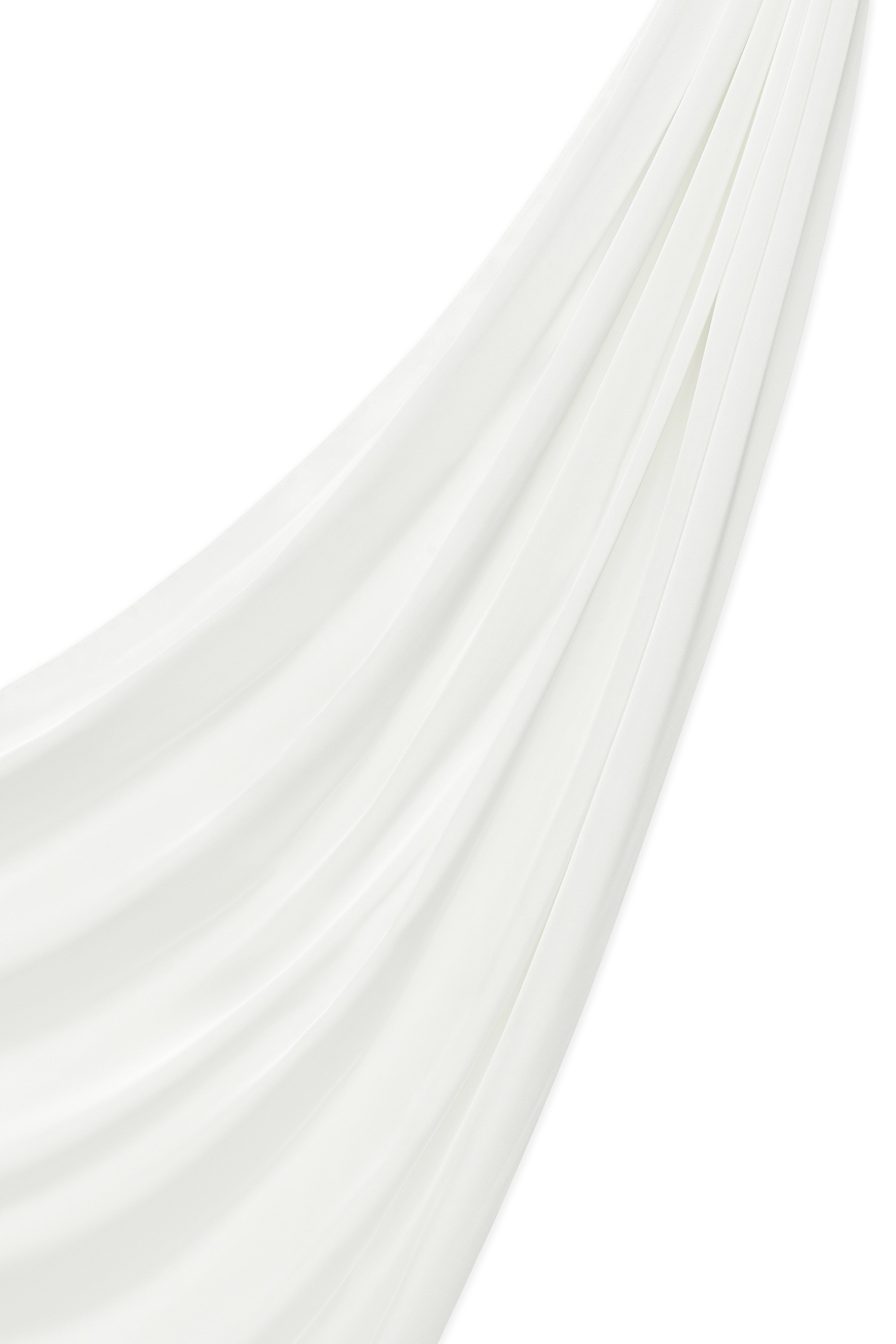 Premium Satin Hijab - White