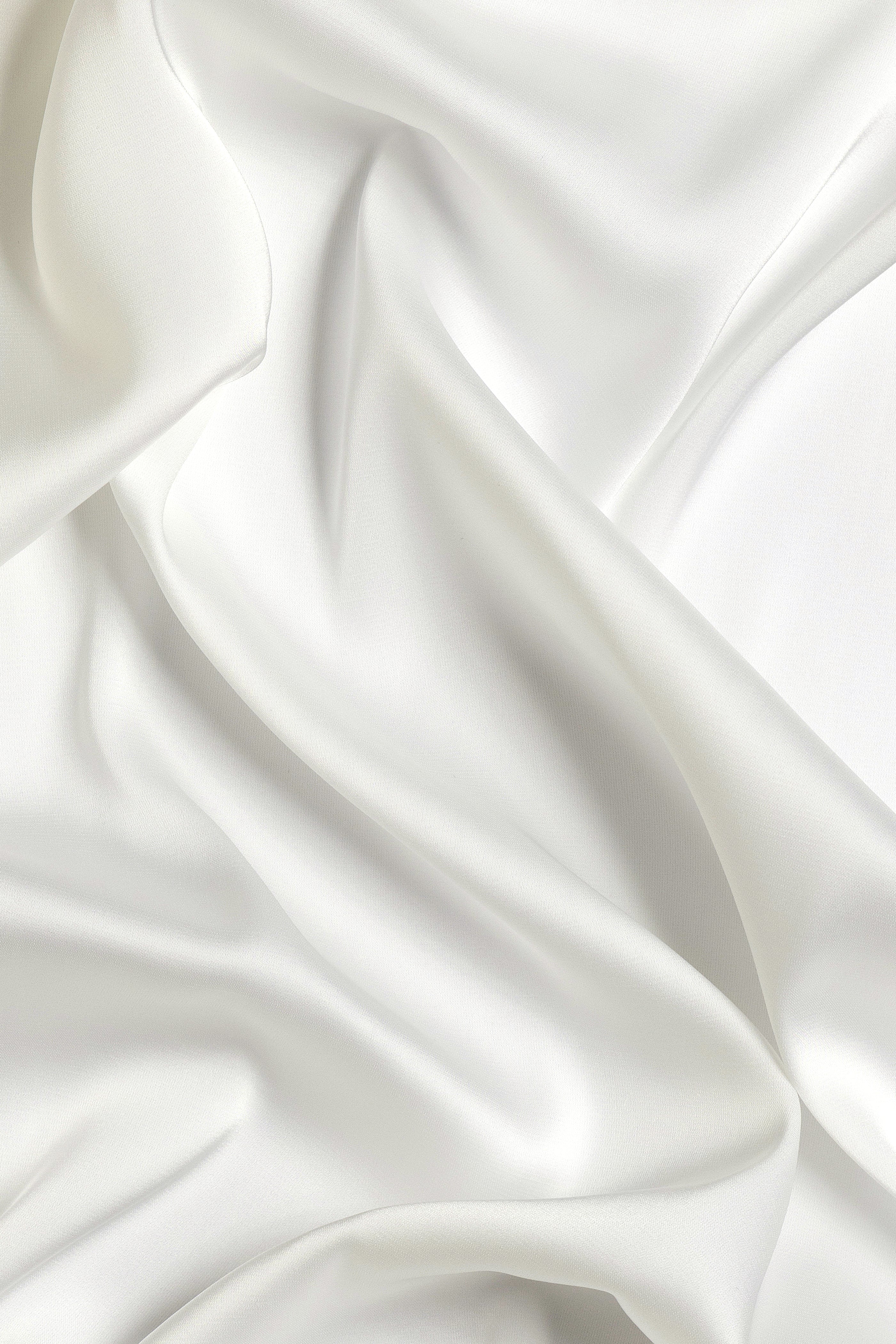 Premium Satin Hijab - White
