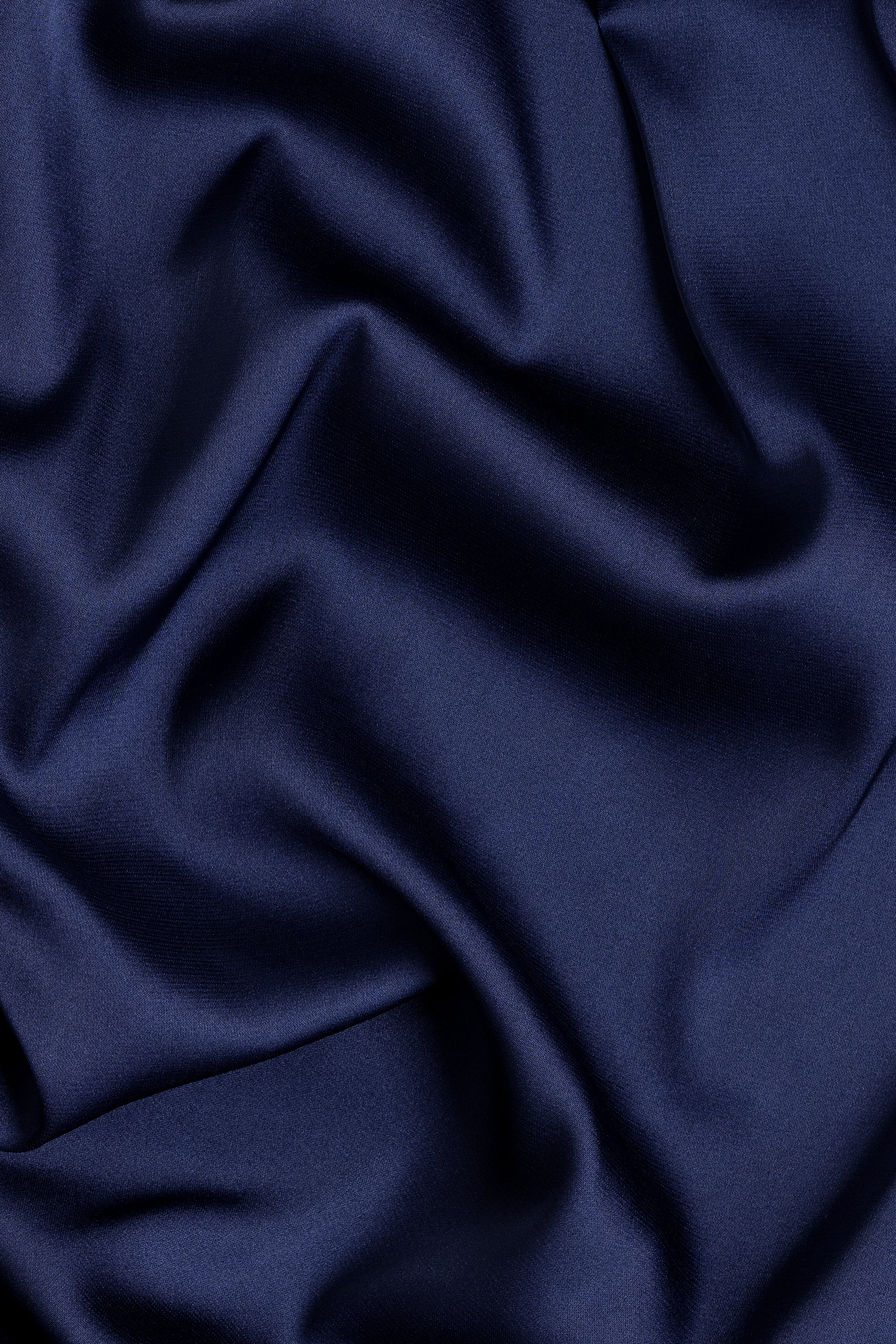 Premium Satin Hijab - Navy