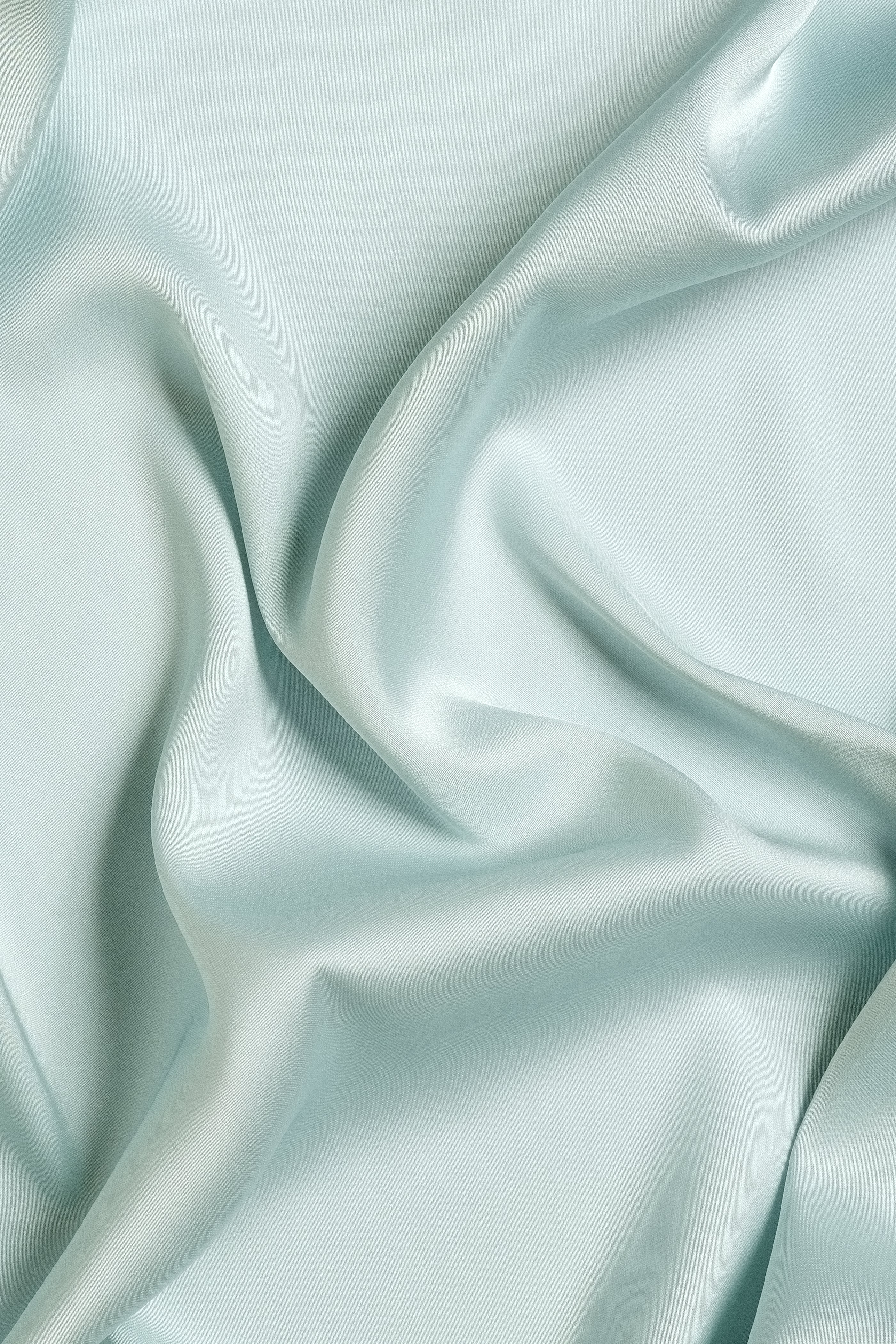 Premium Satin Hijab - Hint of Mint