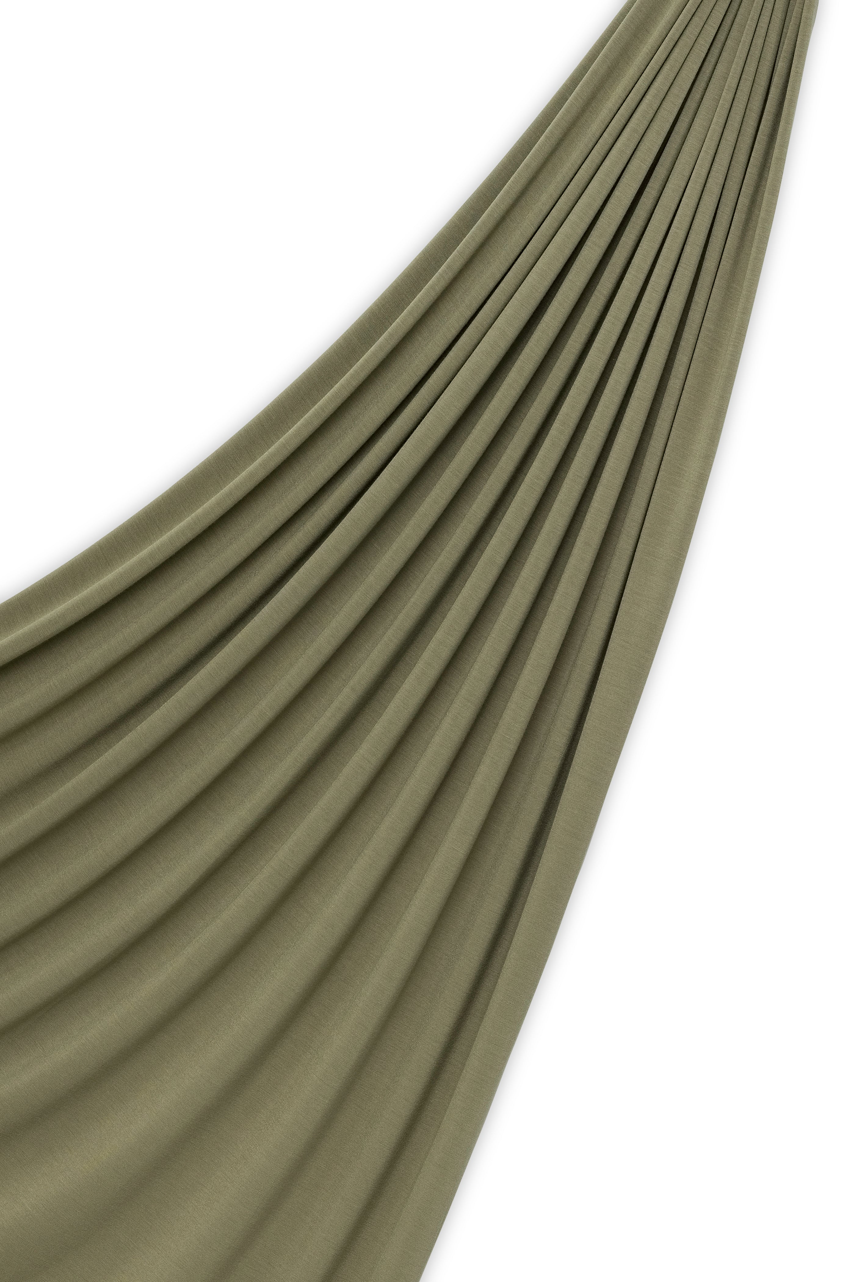 Bamboo Jersey Hijab - Sage Green
