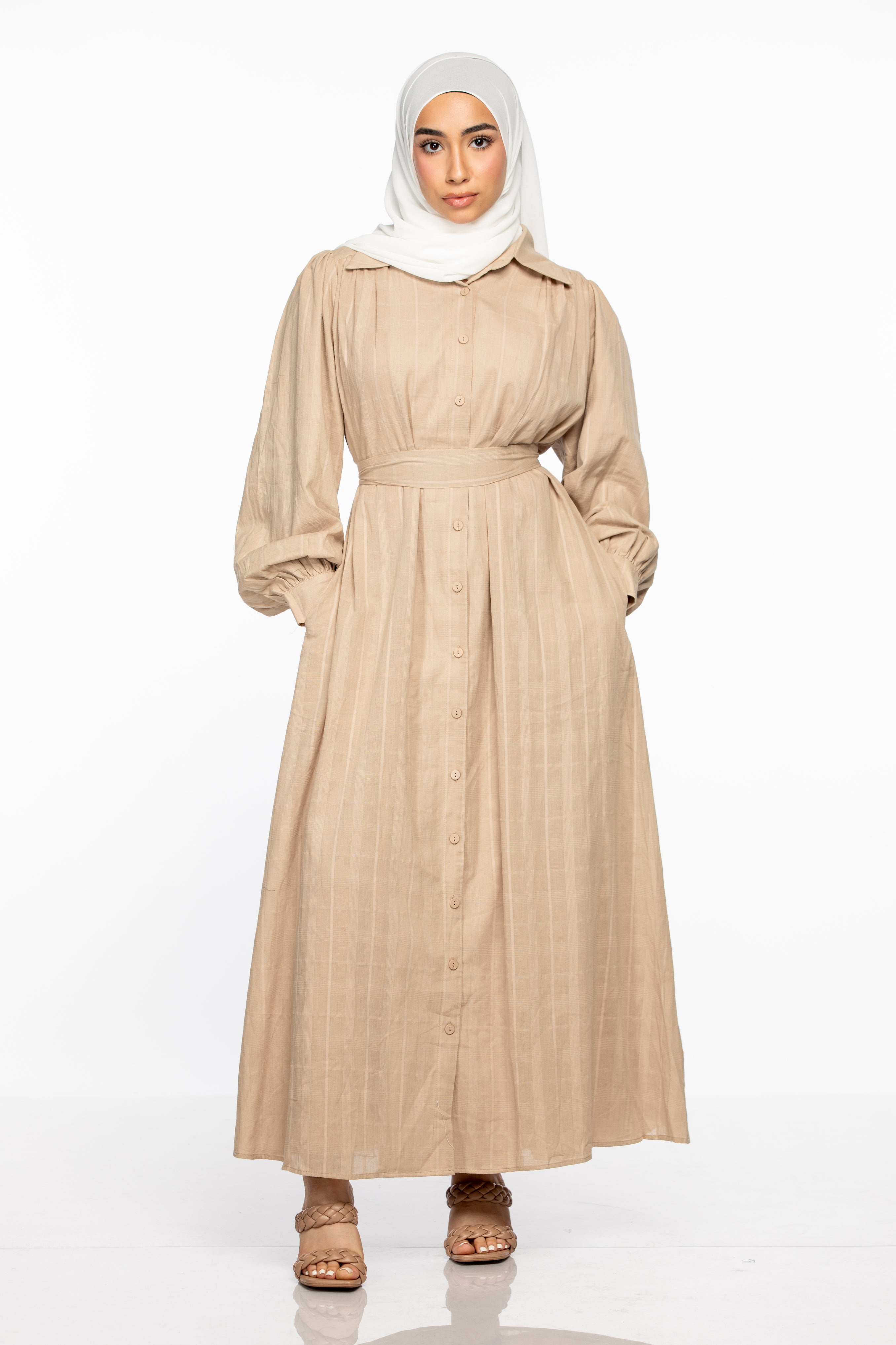 Aria Autumn Maxi - Latte