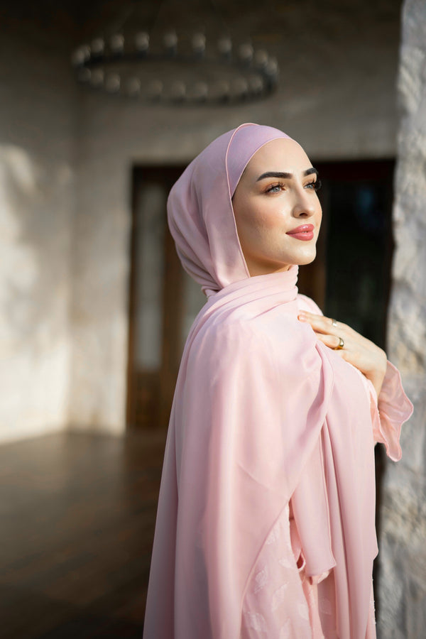 Elite Essential Chiffon Hijab - Rose Quartz