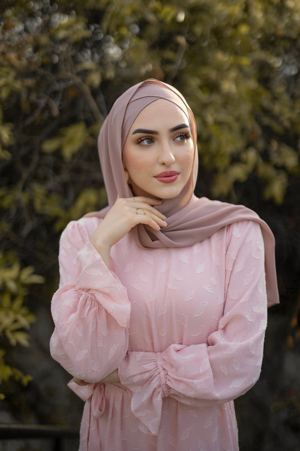 Elite Essential Chiffon Hijab - Dusty Rose