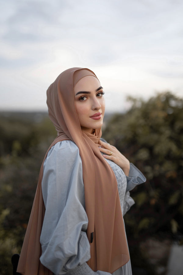 Elite Essential Chiffon Hijab - Antique