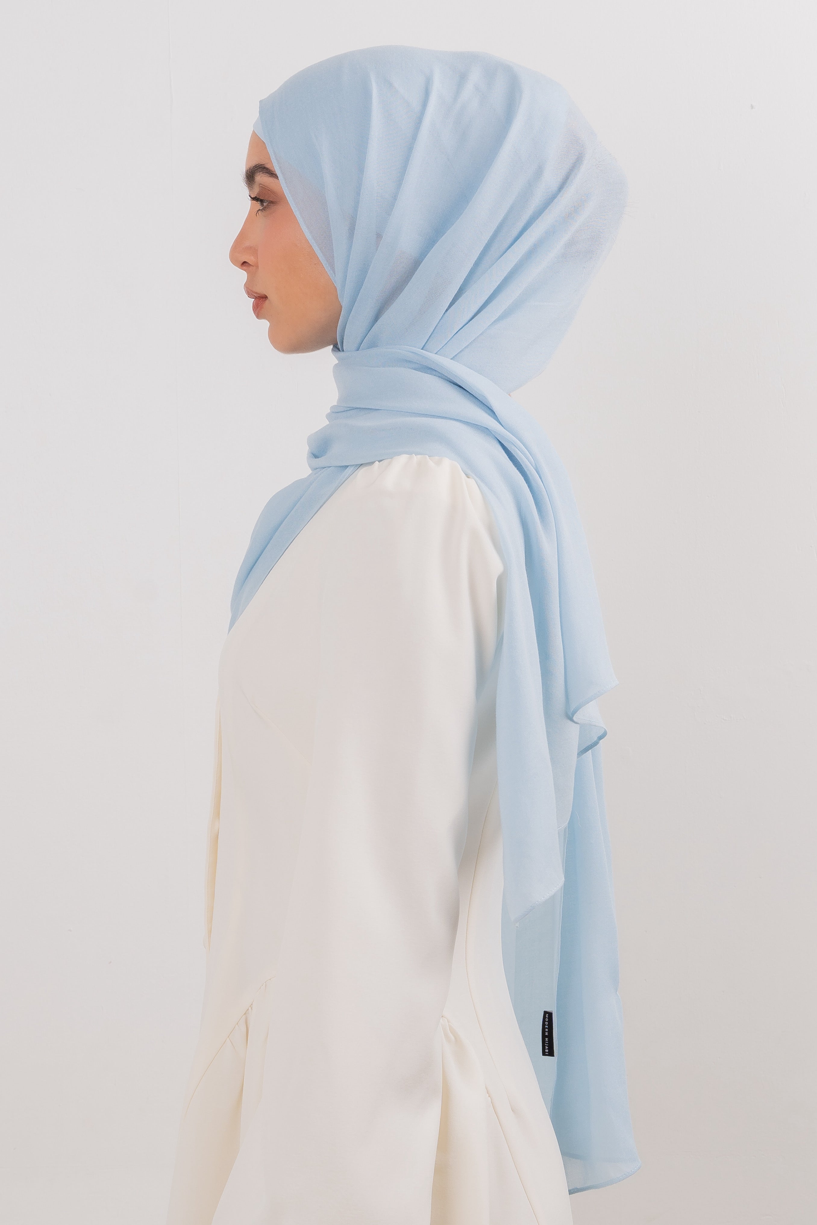 Modal Hijab Set - Cashmere Blue - Modern Hijabi