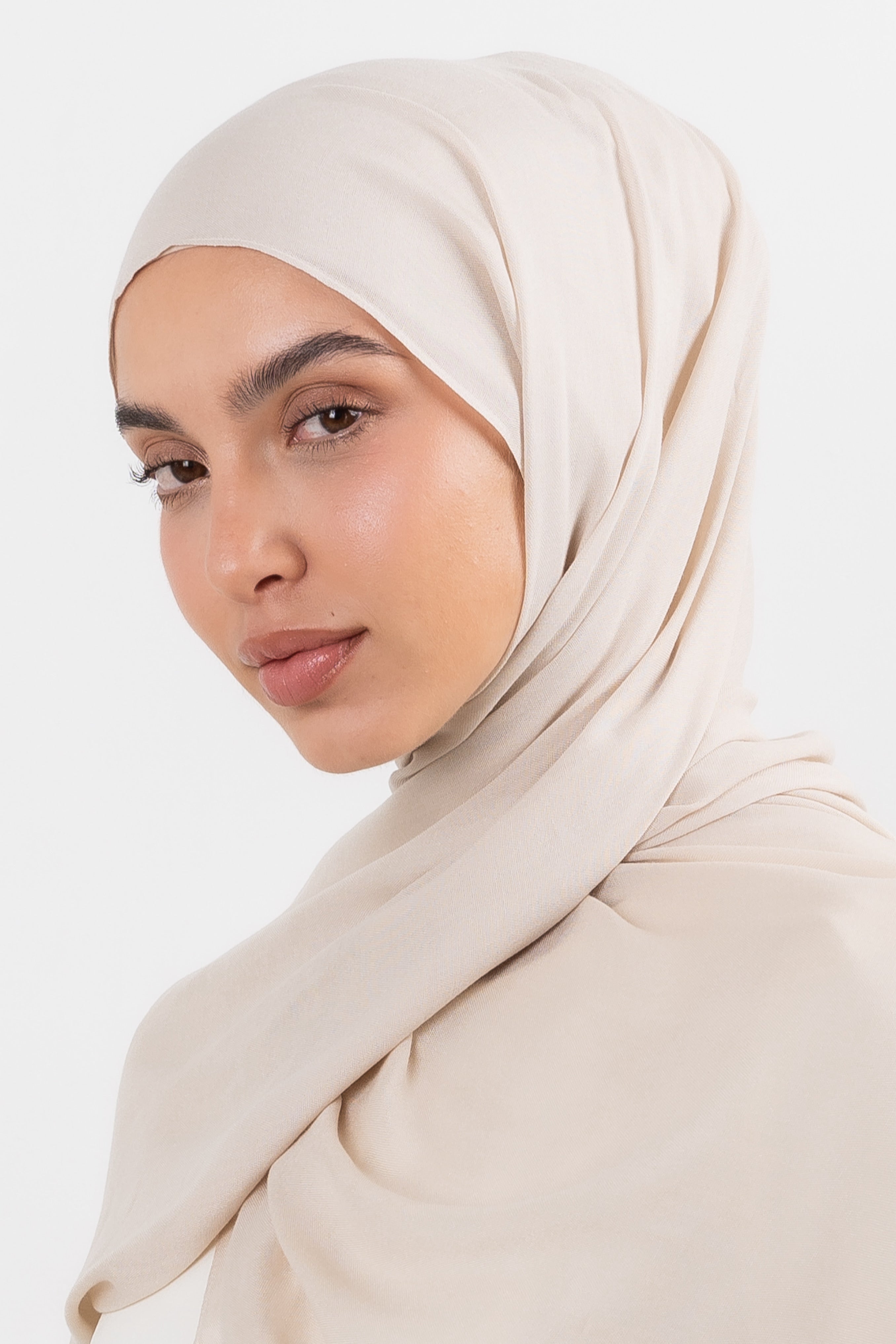 Modal Hijab Set - Nude - Modern Hijabi