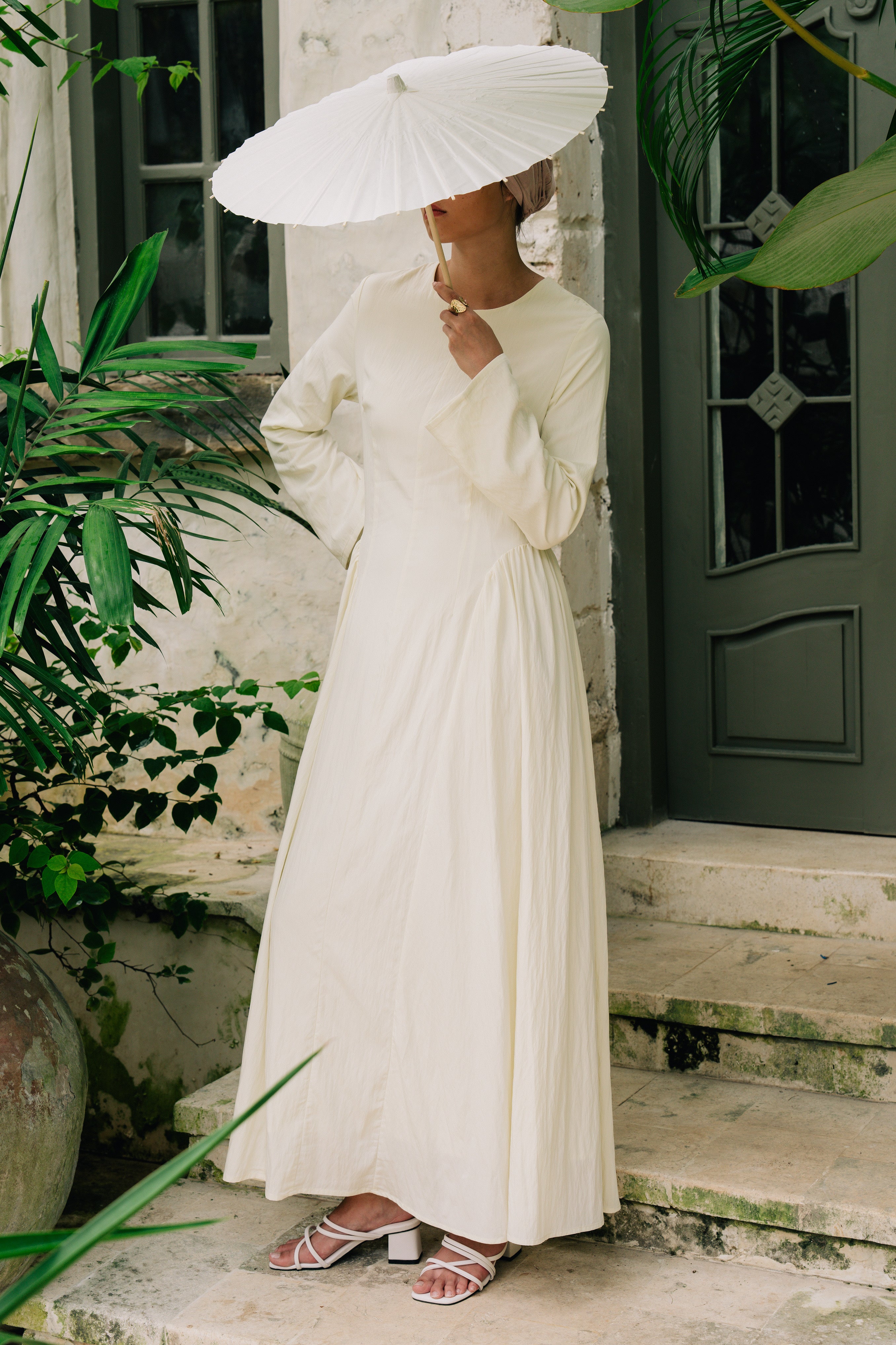 Safiya Maxi Dress - Off White