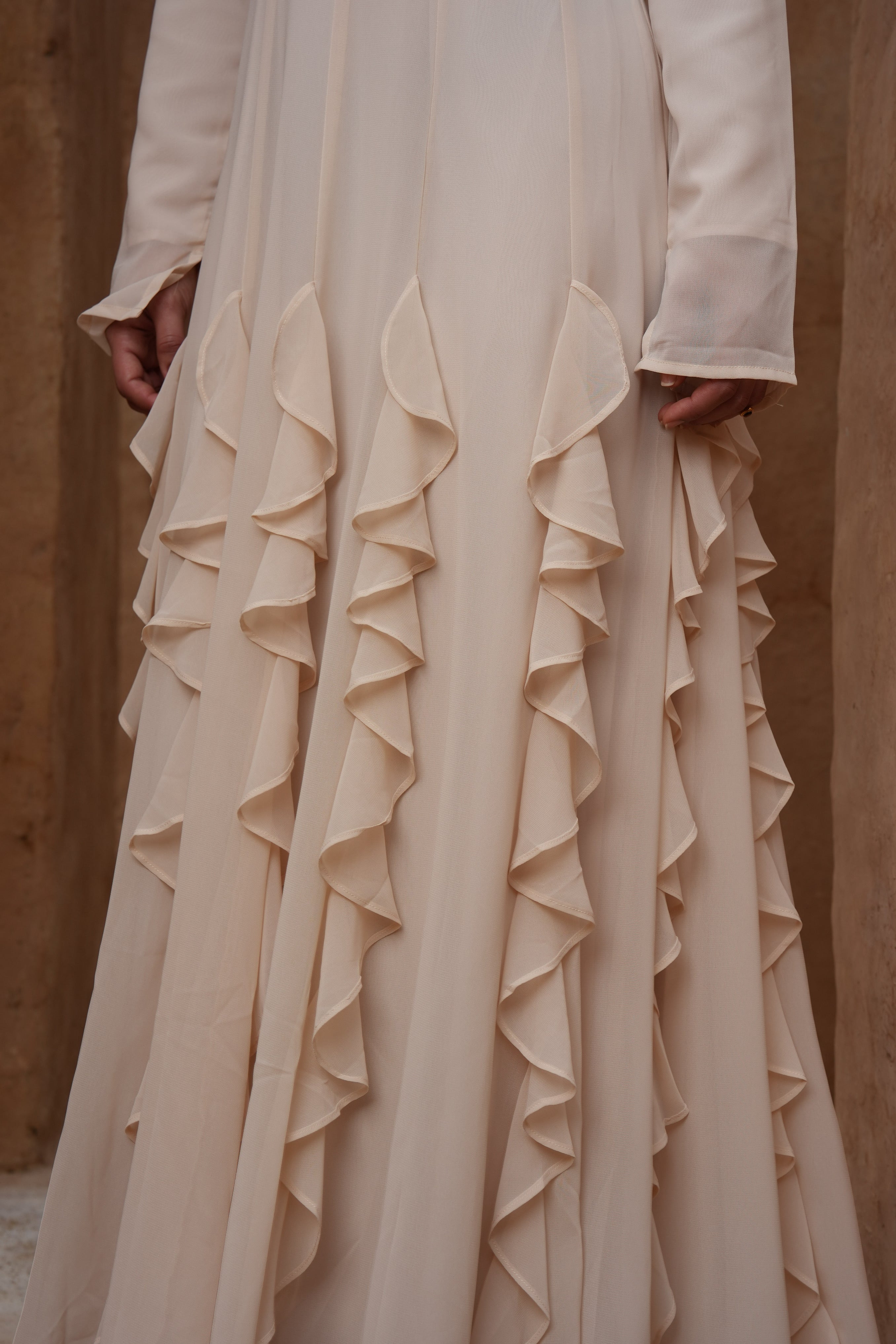Mara Maxi Dress - Soft Sand - Modern Hijabi