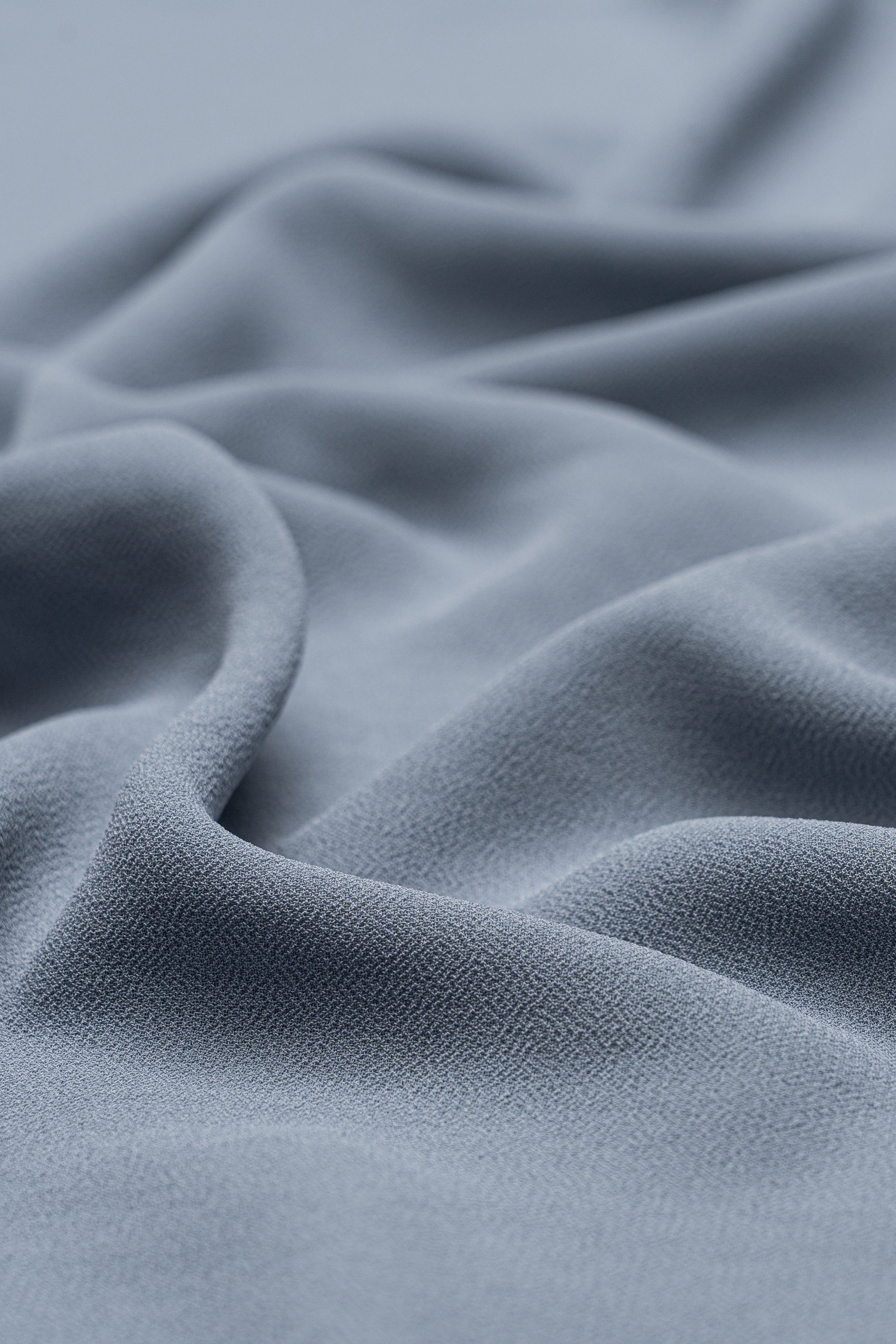 Chiffon Hijab Set - Dusty Blue - Modern Hijabi