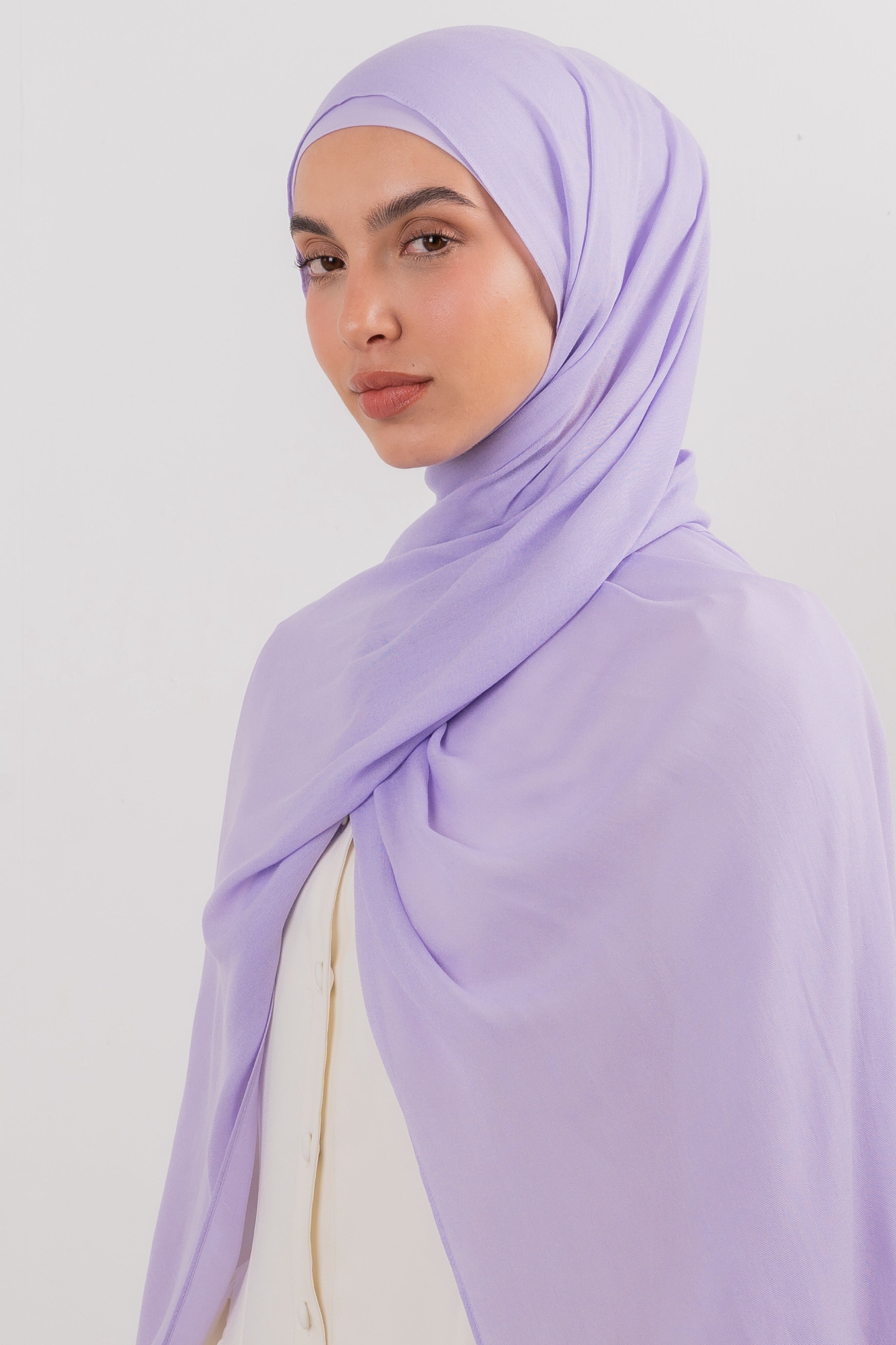 Modal Hijab Set - Lilac - Modern Hijabi