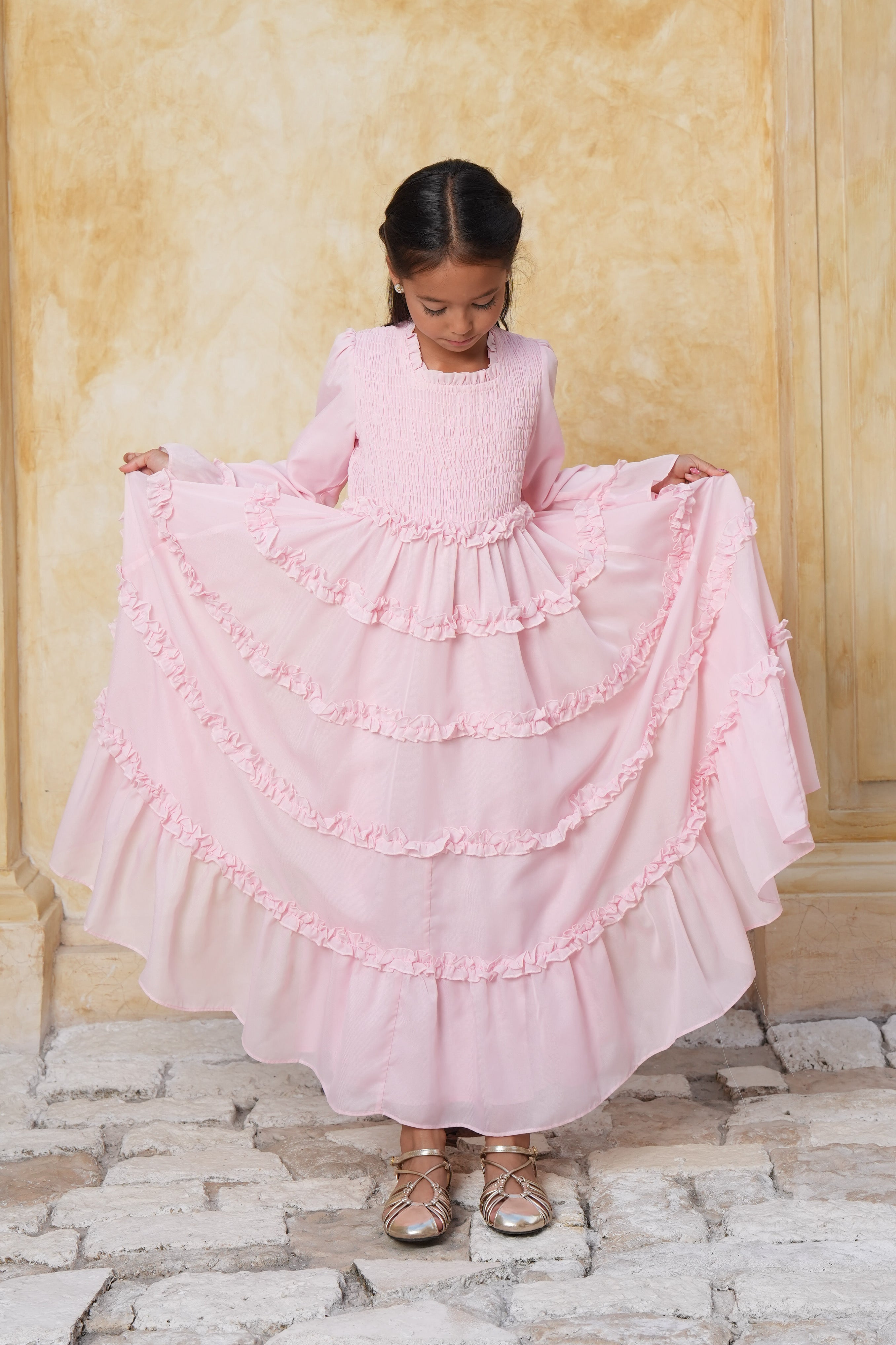 Girls Arabella Dress - Rosily