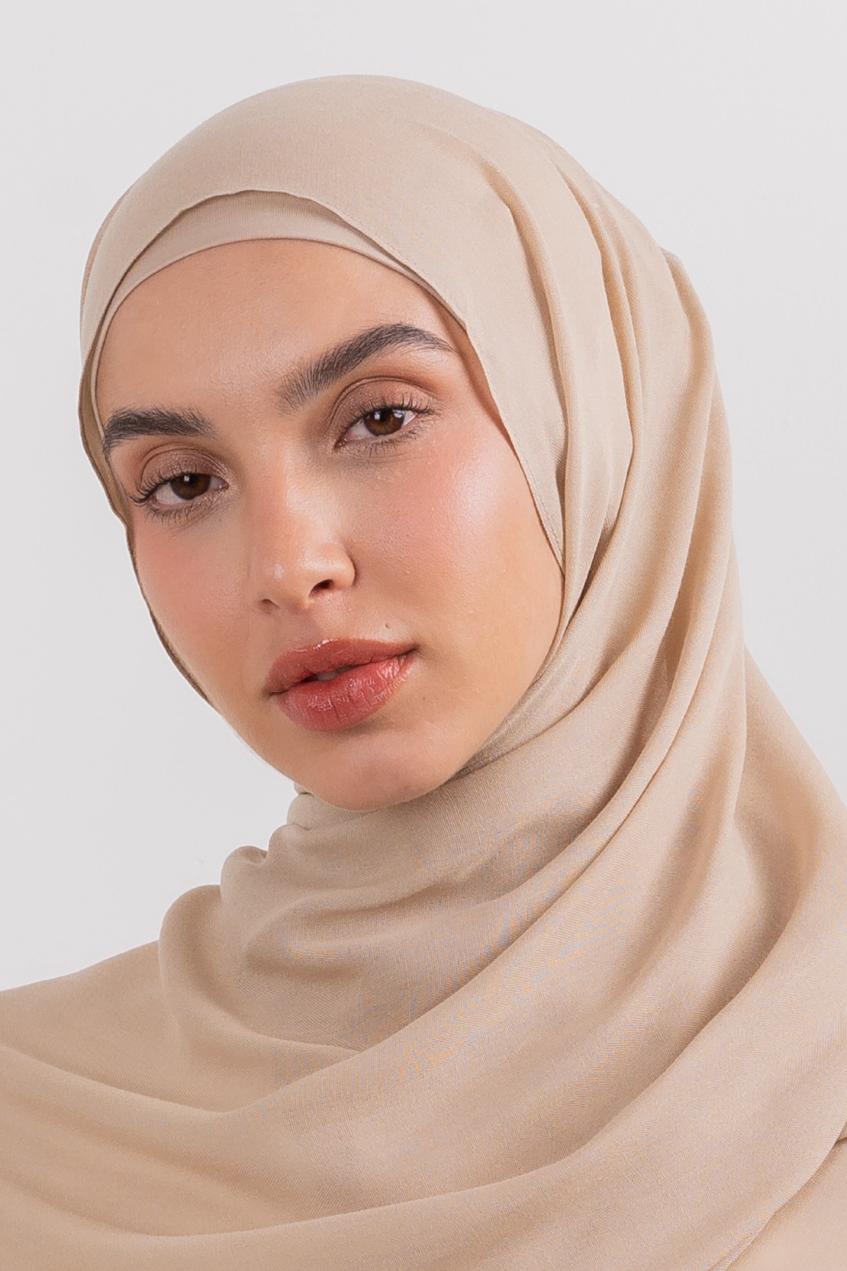 Modal Hijab Set - Sand - Modern Hijabi