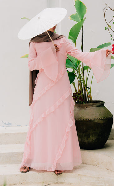 Sura Maxi Dress - Blush Pink