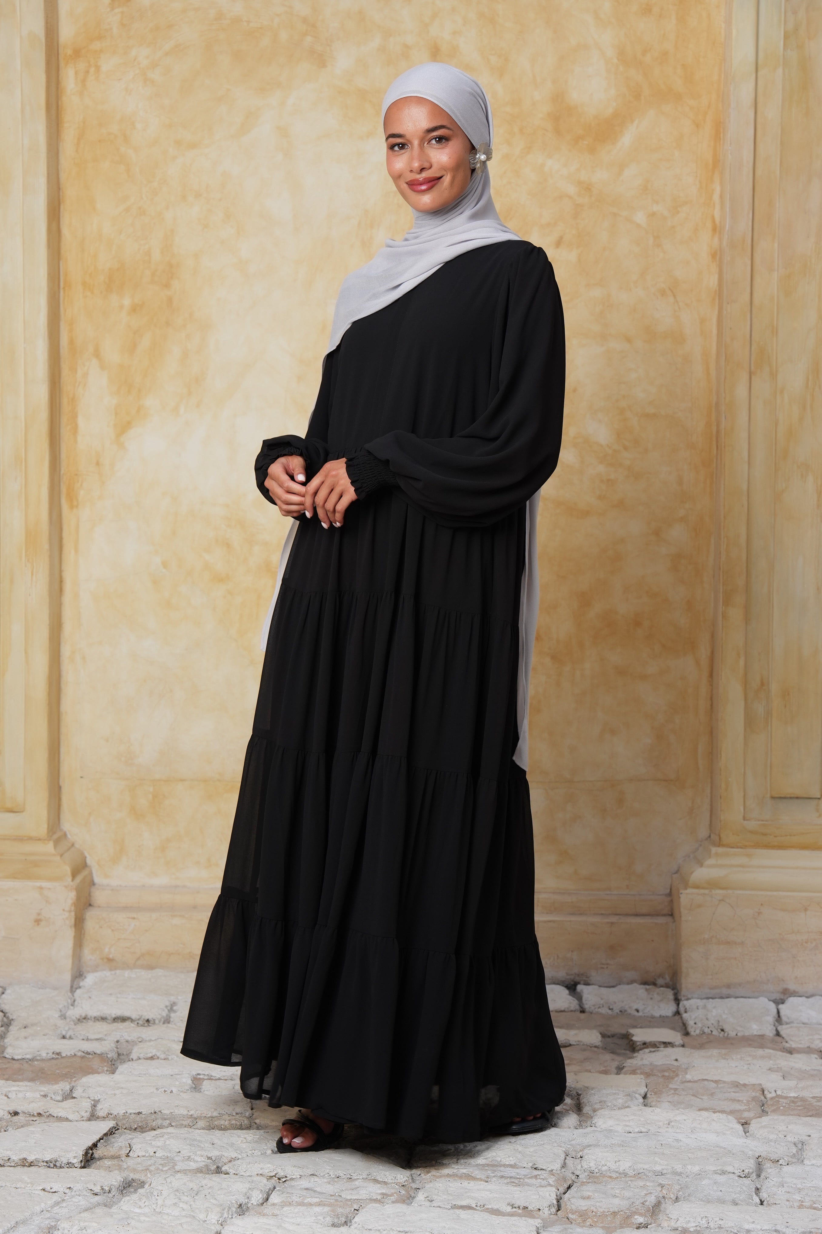 Azealia Flare Maxi - Onyx
