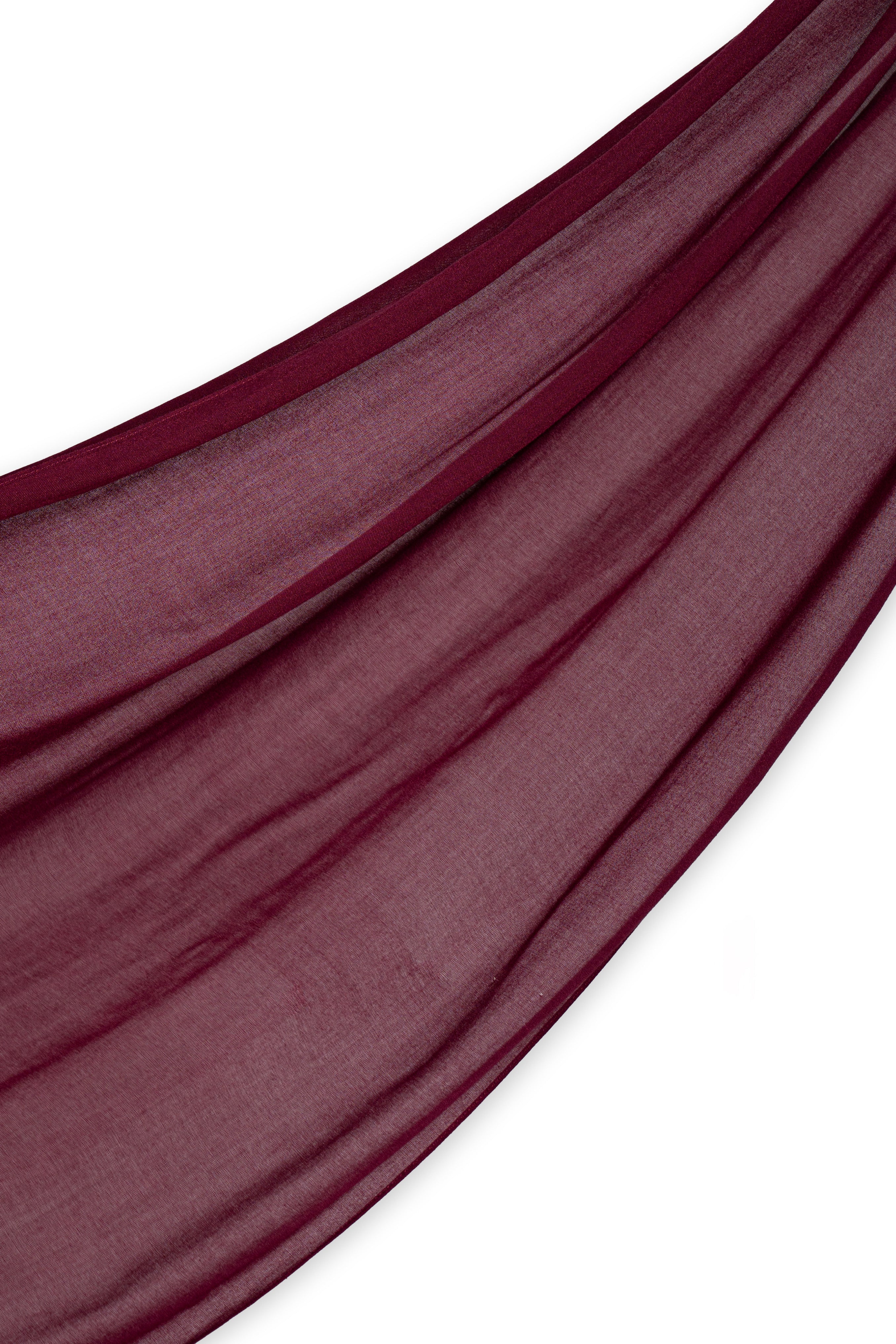 Modal Hijab Set - Maroon Banner - Modern Hijabi