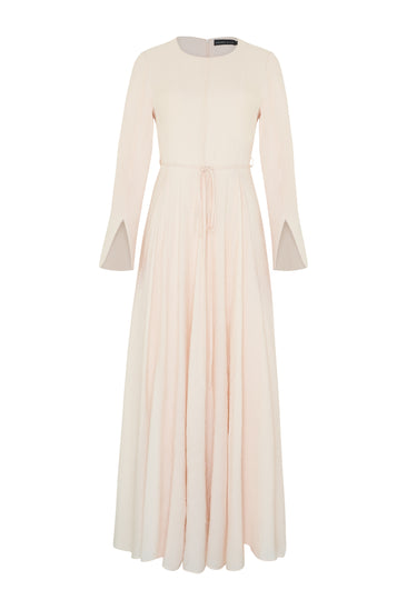 fitted lace wedding dress Amara Maxi Dress
