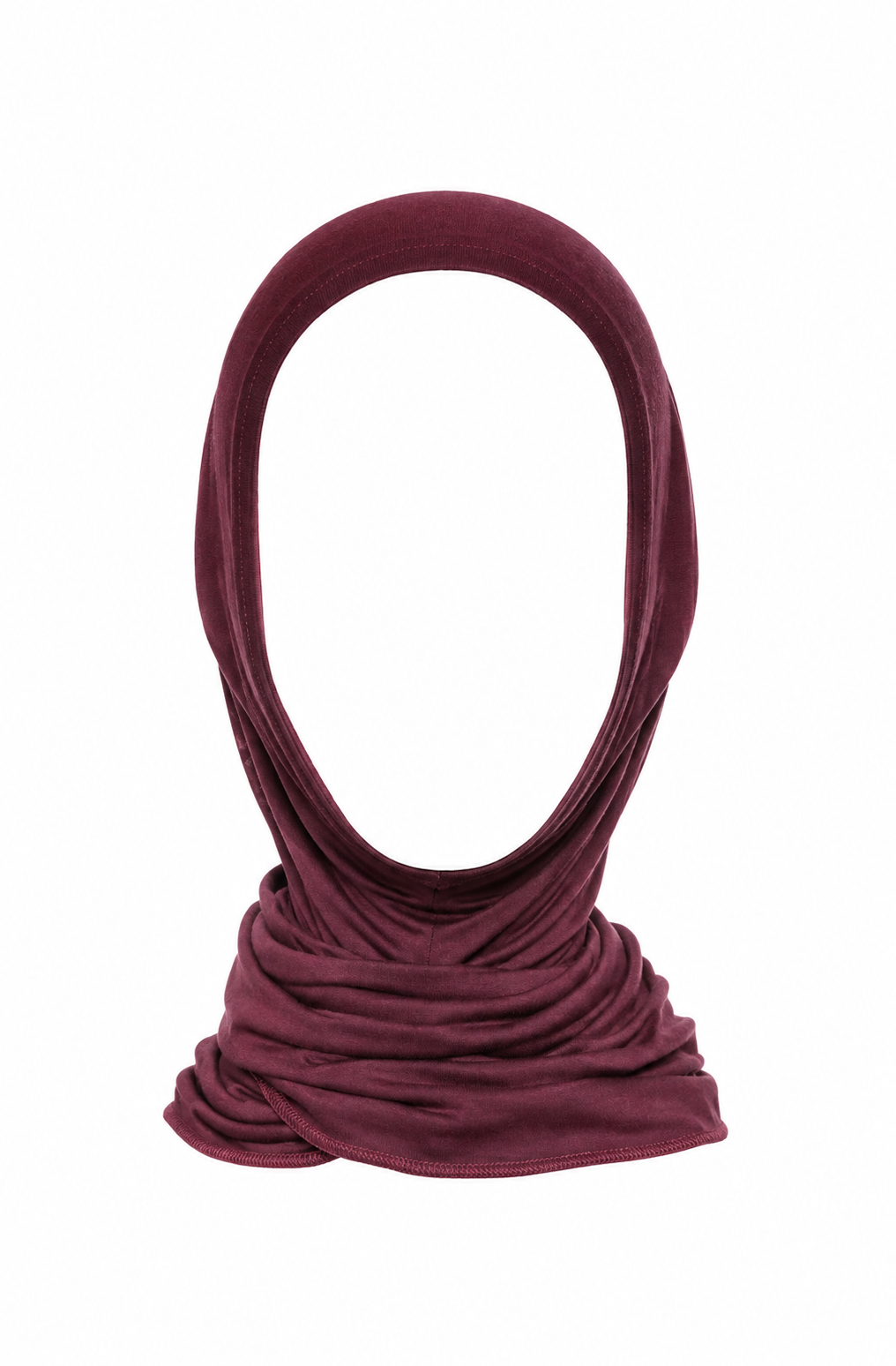 Bamboo Jersey Wrap Set- Burgundy