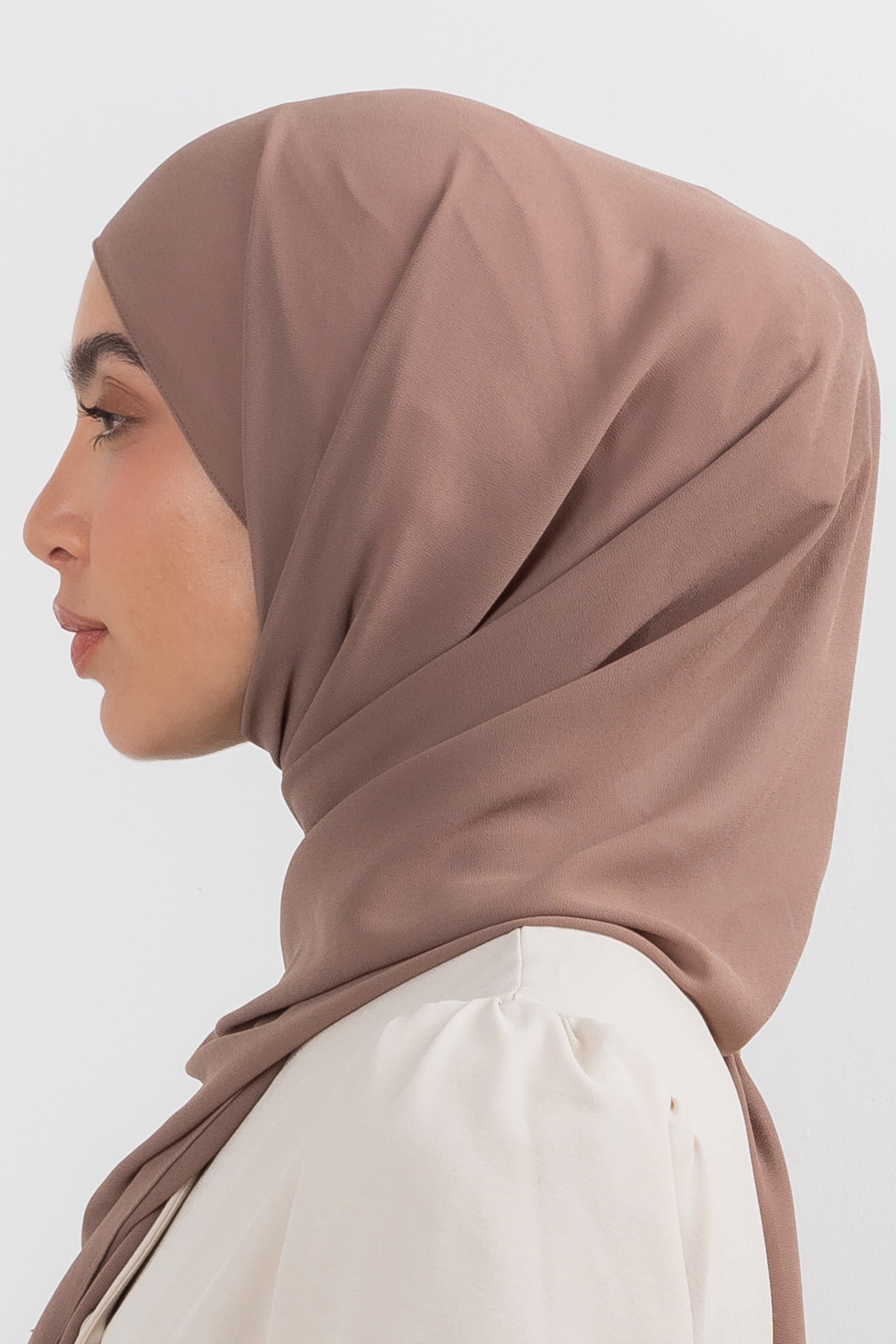 Chiffon Hijab Set - Espresso - Modern Hijabi